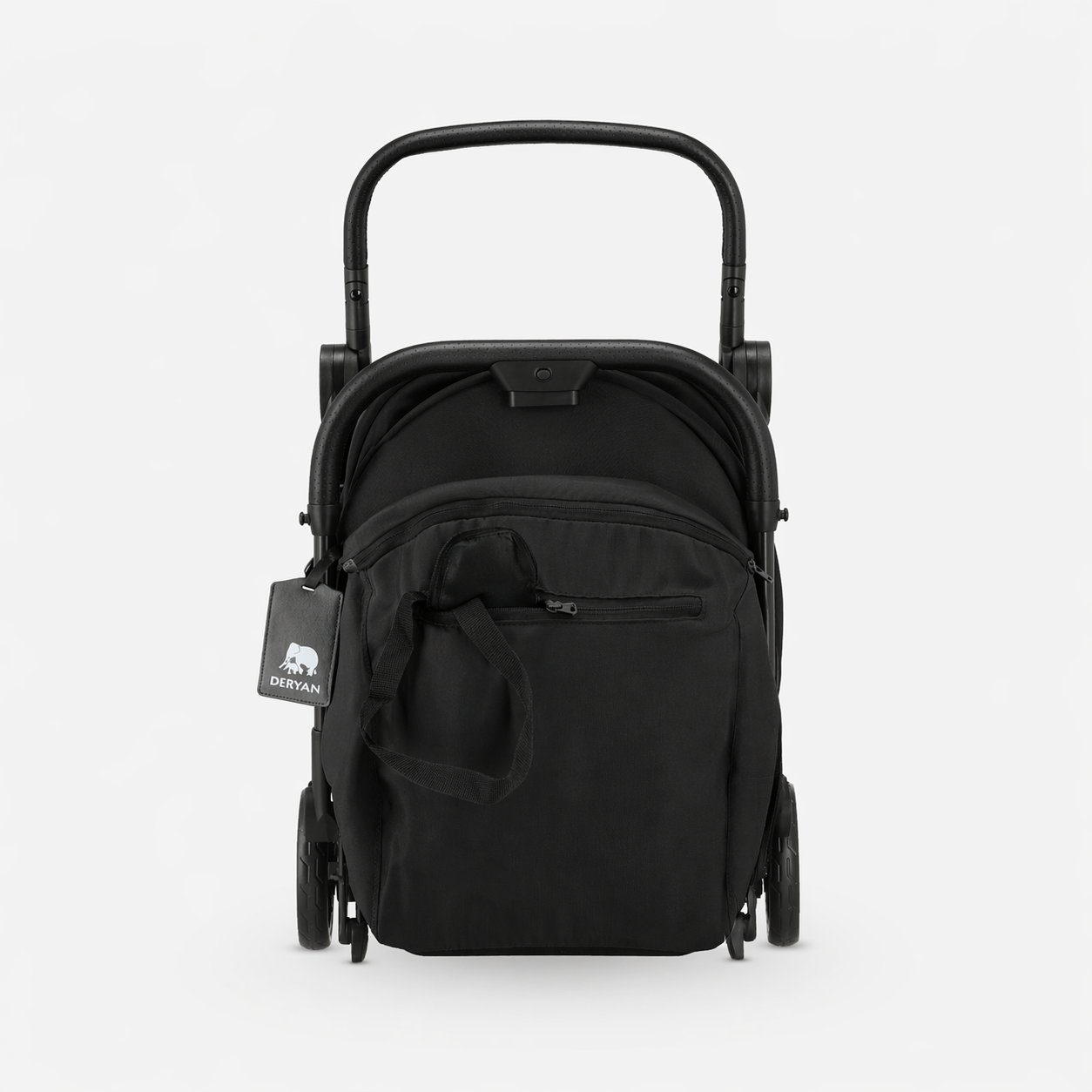 Deryan Airplane Buggy – Inclusief regenhoes en transporttas - Zwart