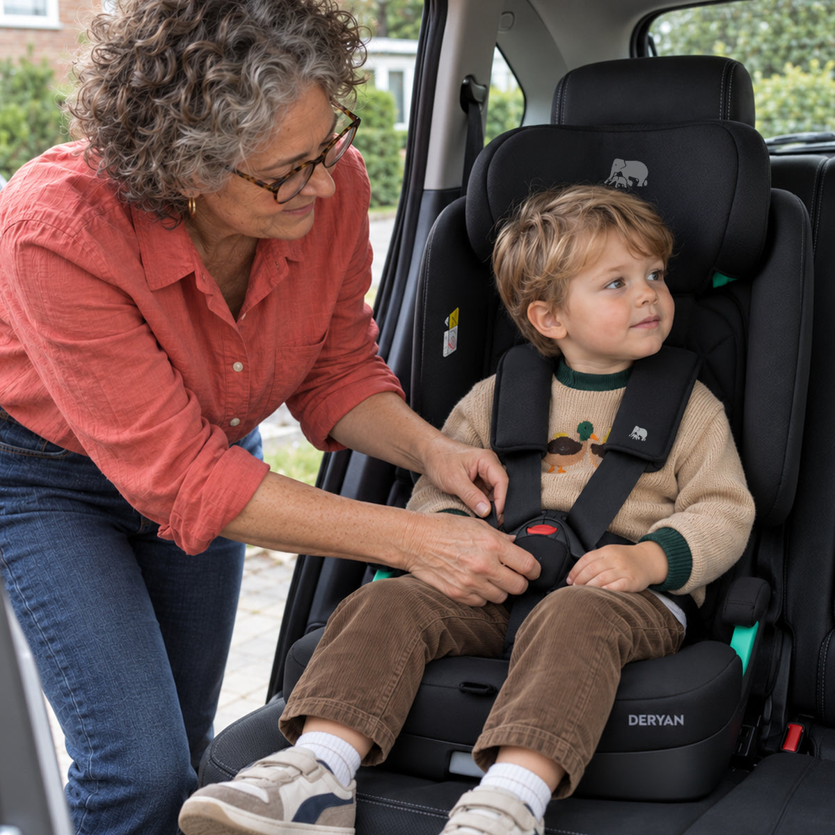 Cleo Autostoel 76-150 cm - Isofix - Opvouwbaar