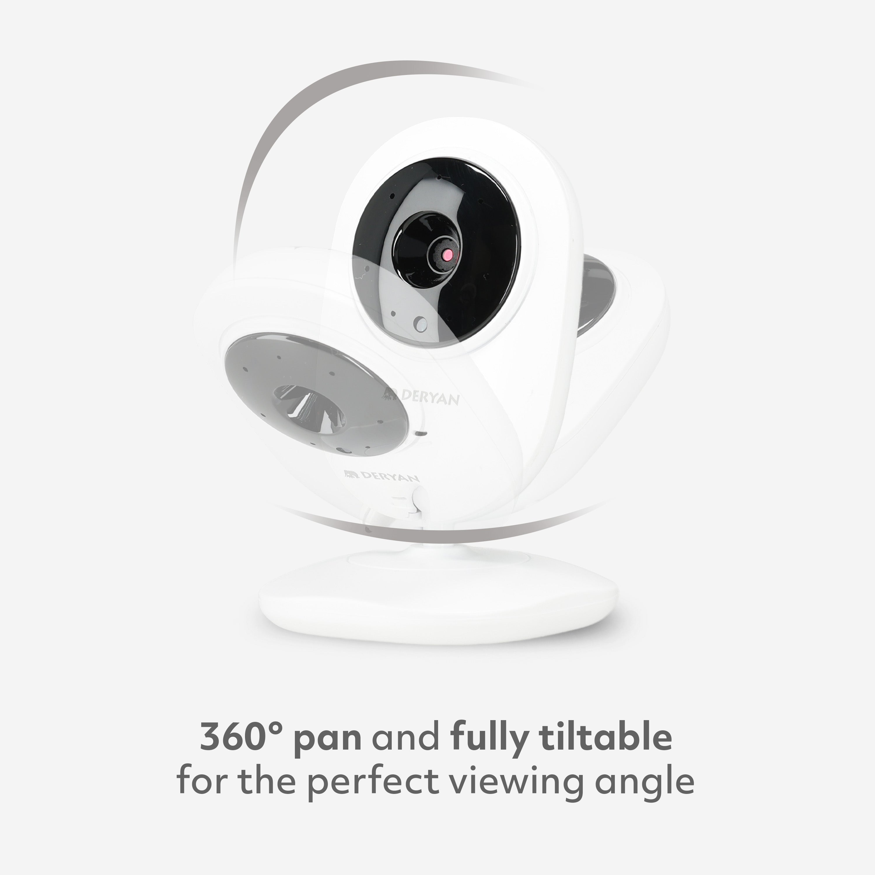 Draadloze Baby monitor – 2,8 inch Scherm – Nachtzicht – Terugspreekfunctie