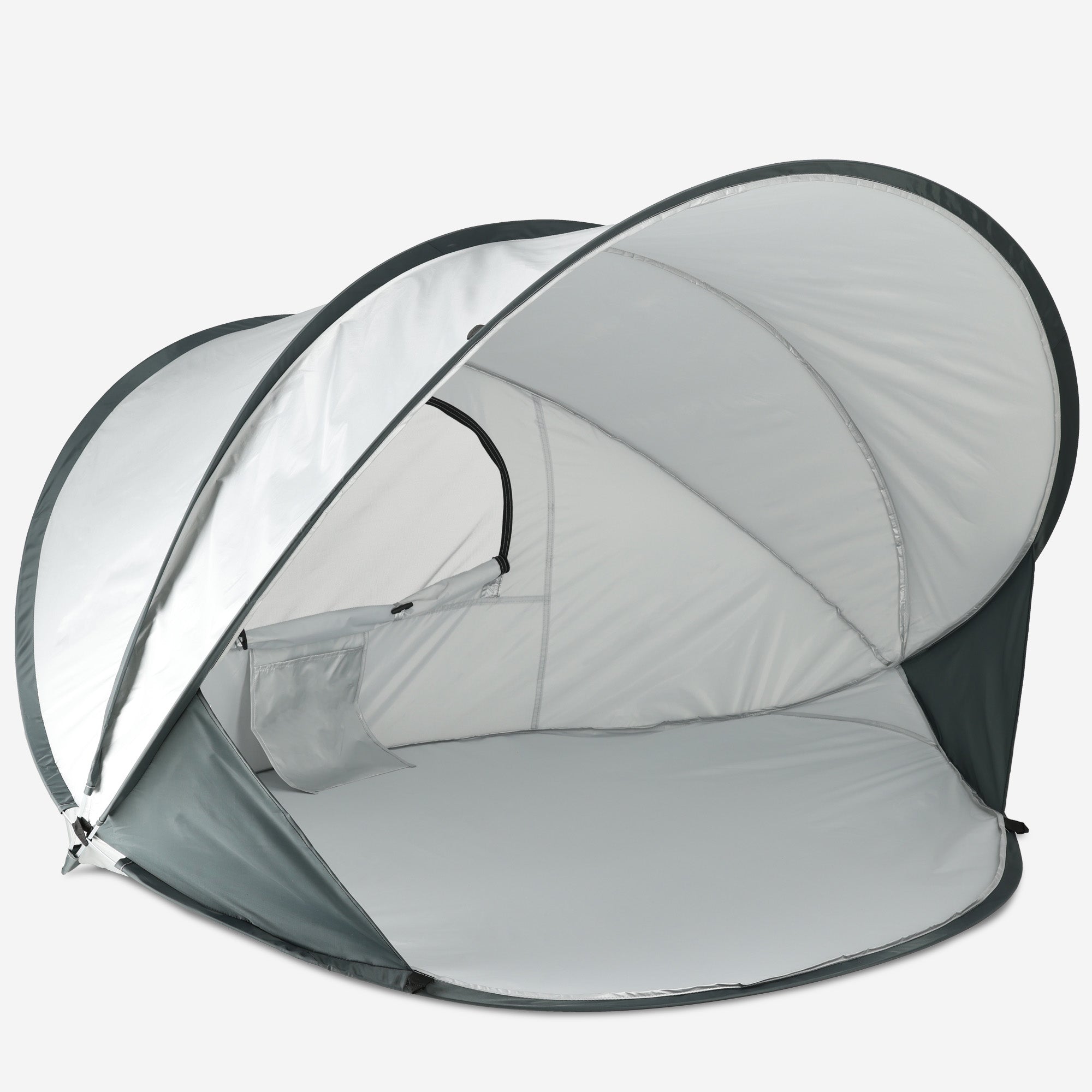 Deryan Tente de plage pop-up de luxe XXL - Anti-UV 50+