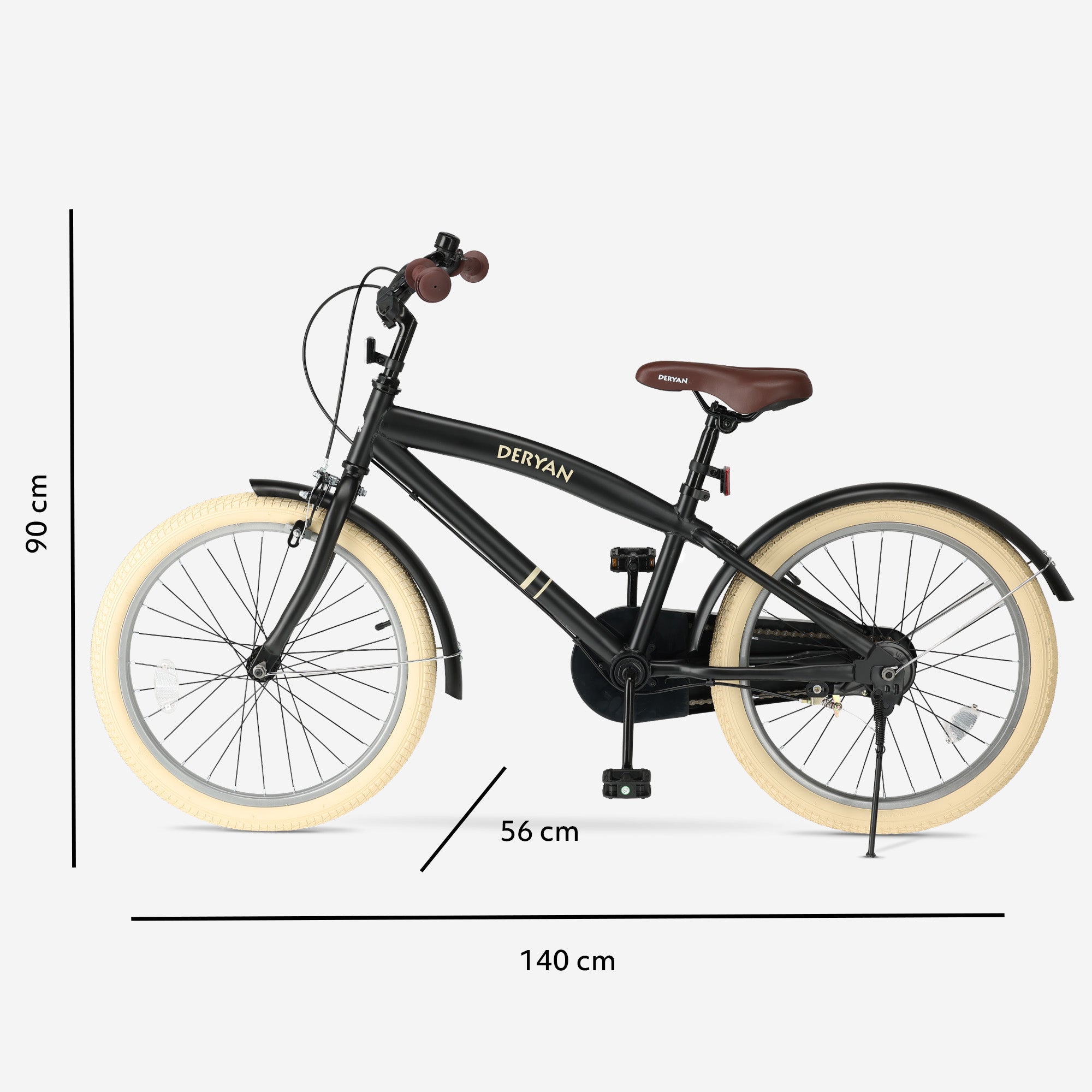 Coastline Kinderfiets met standaard - 20 Inch