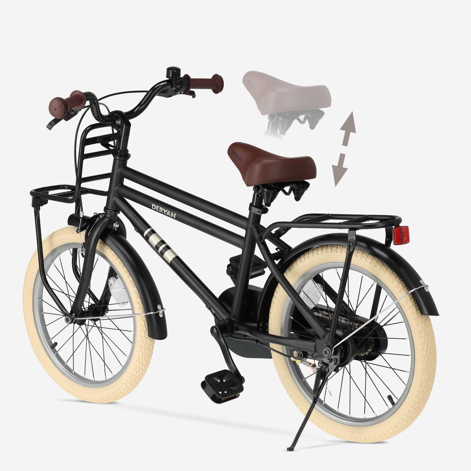 Cooper Kinderfiets met standaard - 16 Inch