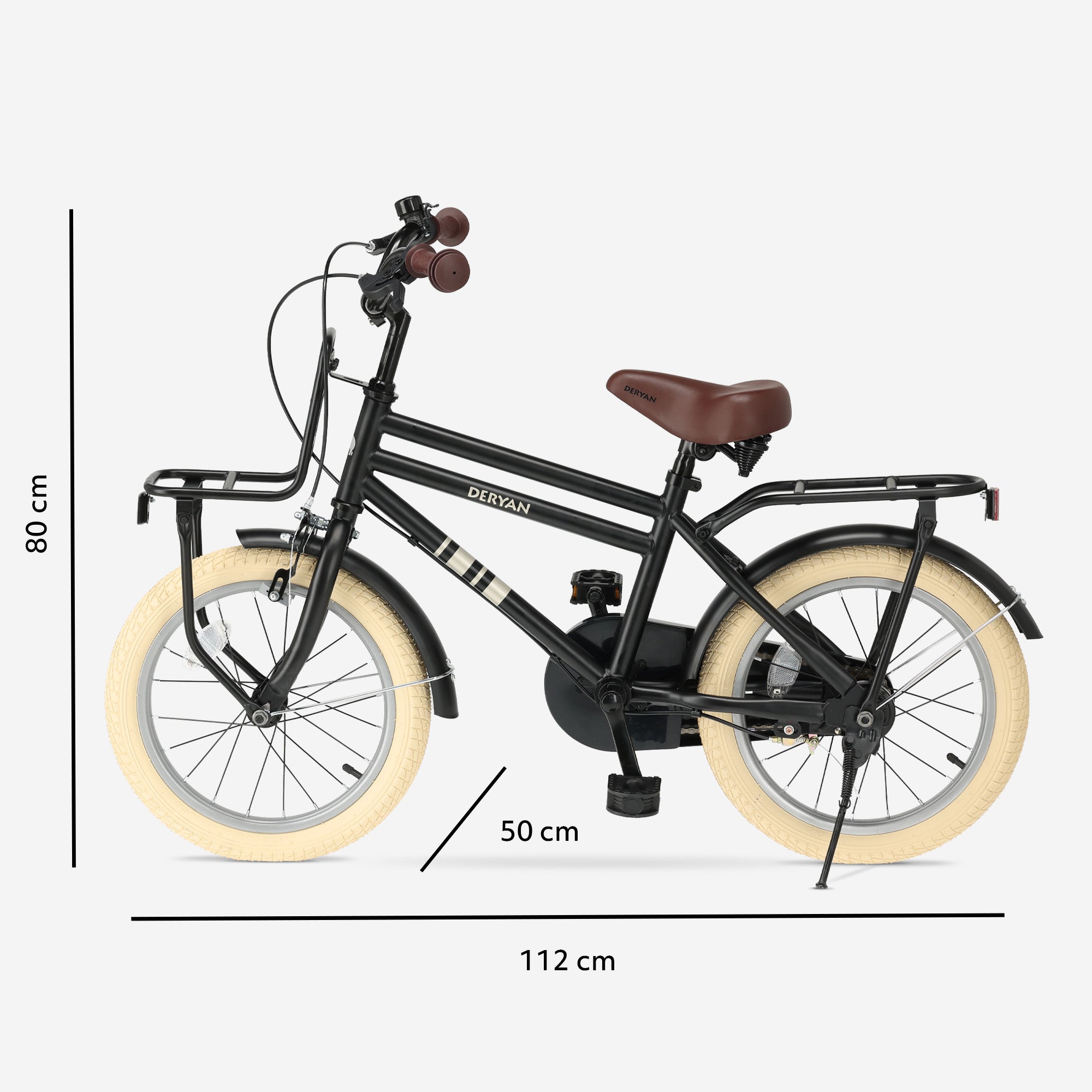 Cooper Kinderfiets met standaard - 16 Inch