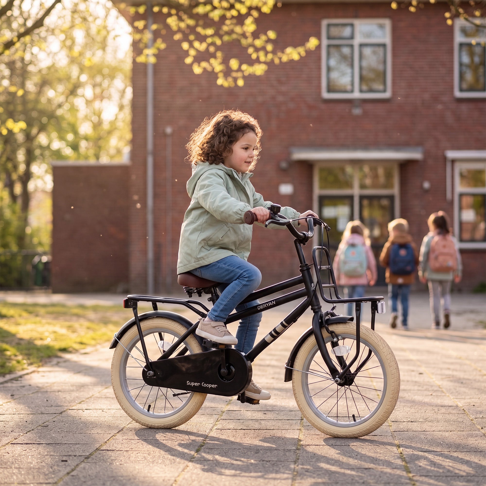 Cooper Kinderfiets met standaard - 16 Inch