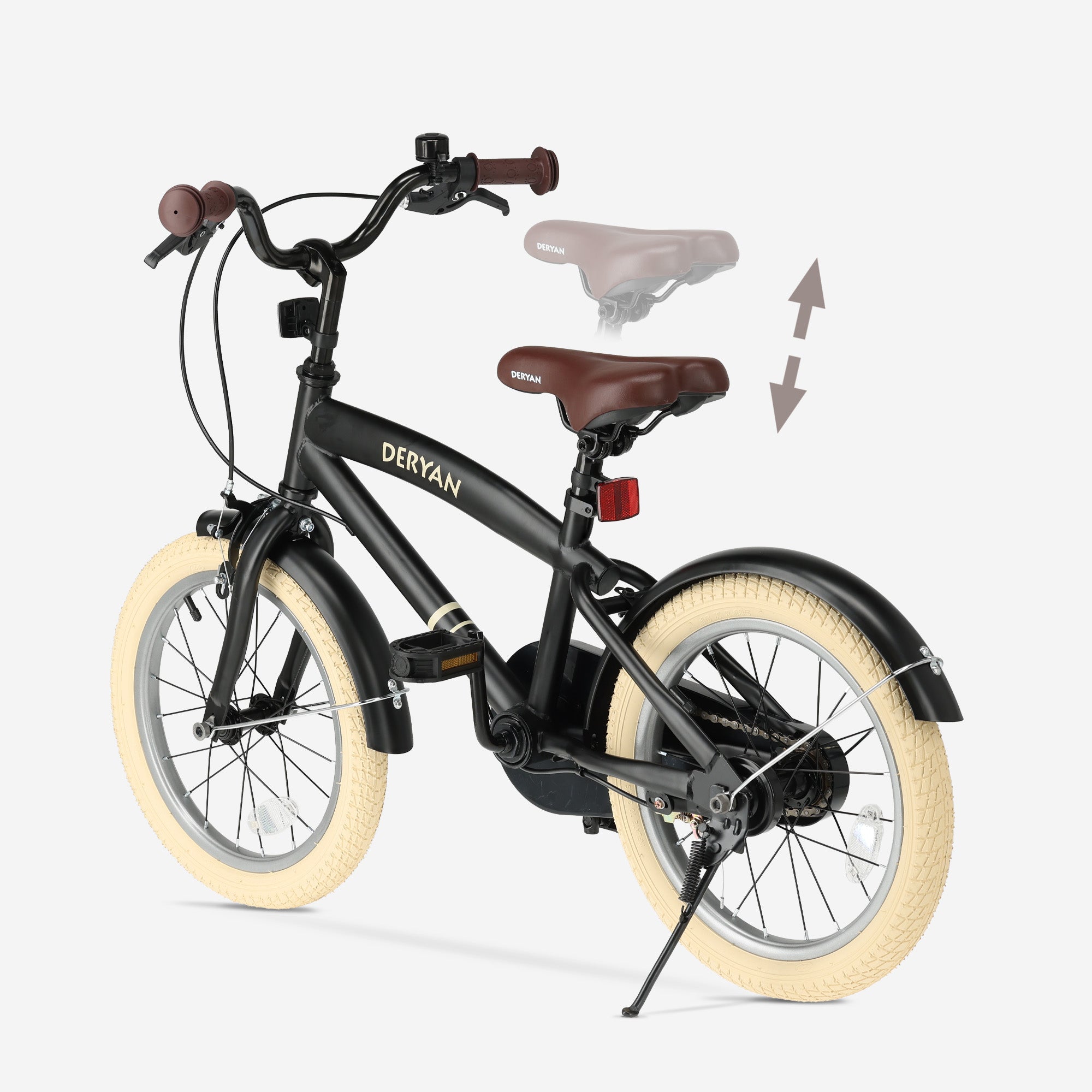 Coastline Kinderfiets met standaard - 16 Inch