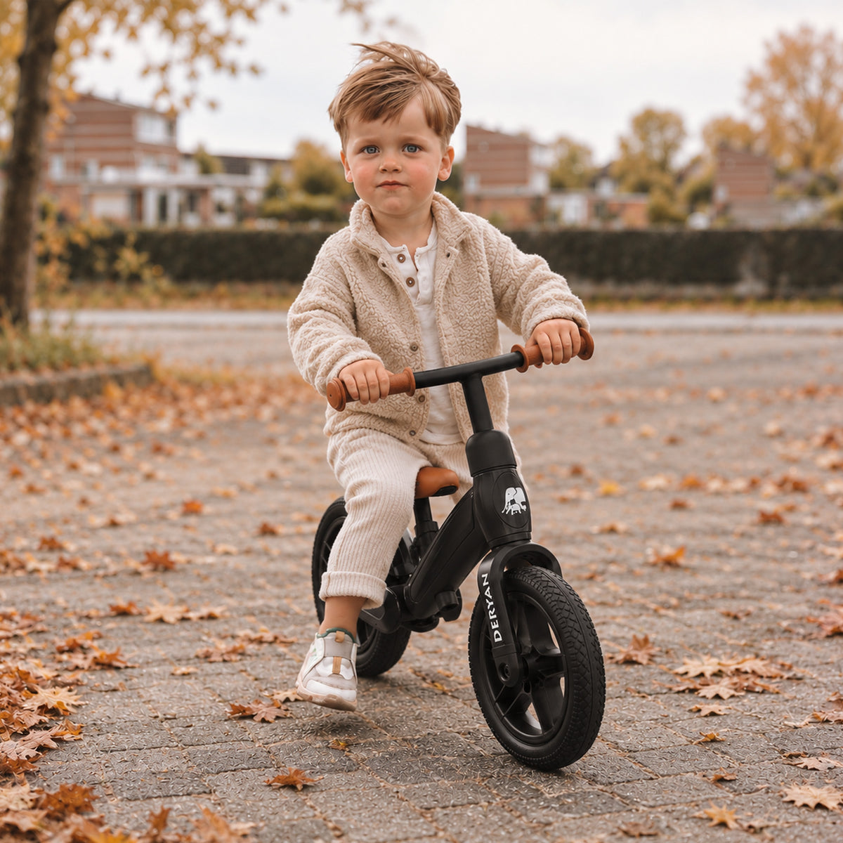 Luxe Loopfiets 10 inch - Zwart