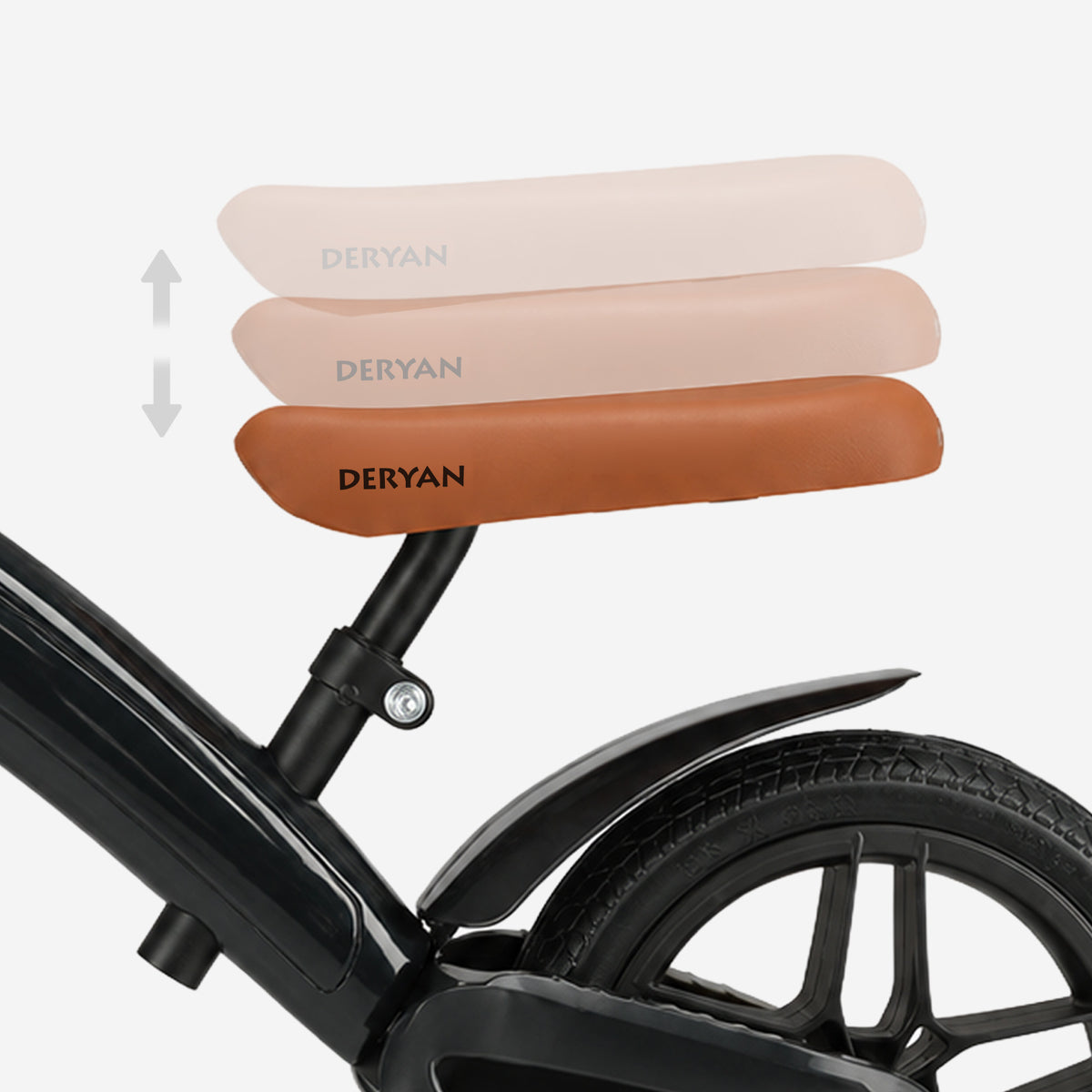 Luxe Loopfiets 10 inch - Zwart