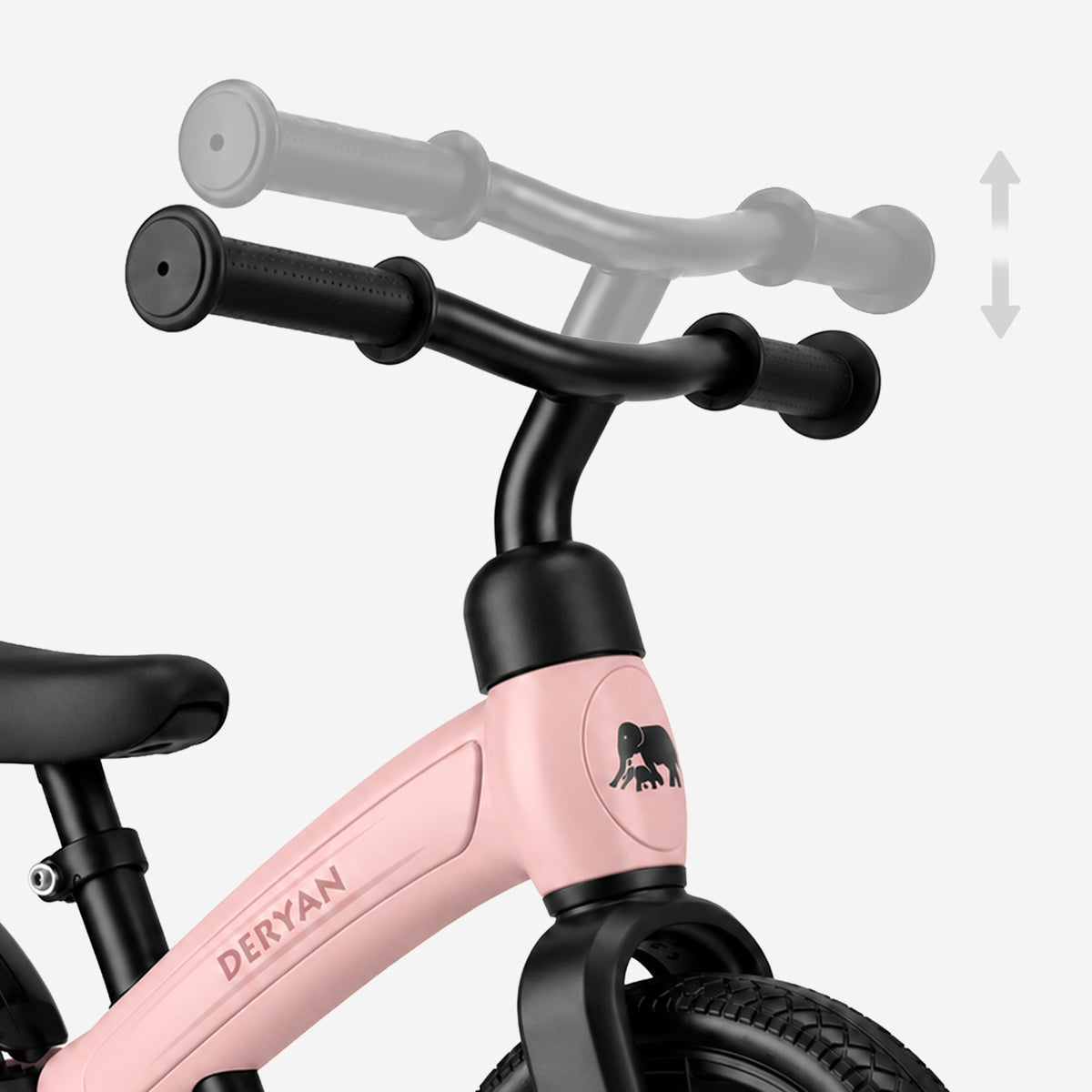 Luxe Loopfiets 10 inch - Roze