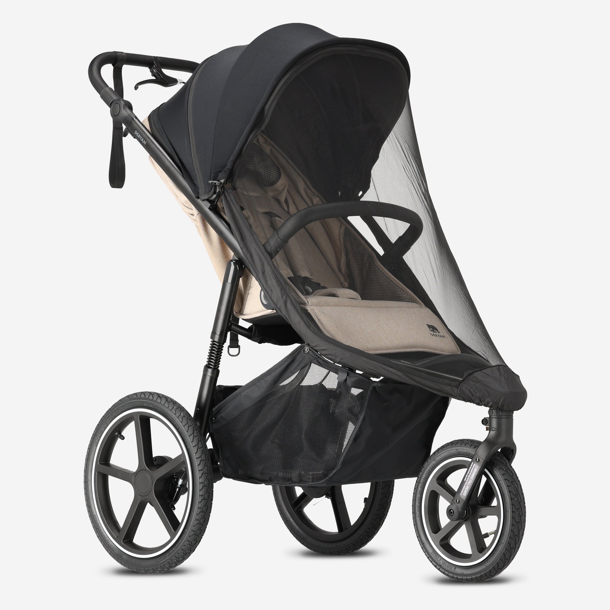 Bolt Hardloop Kinderwagen Creme