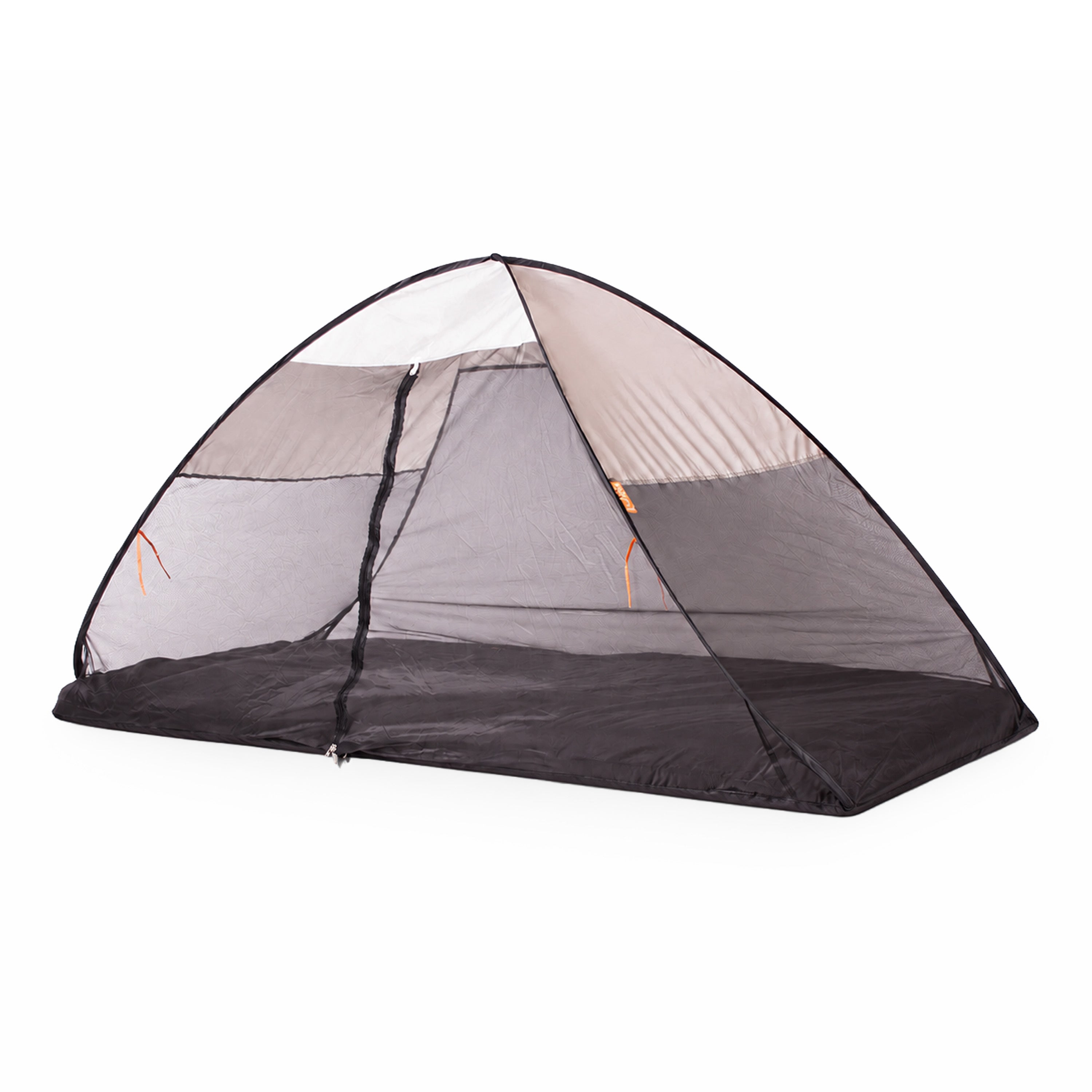 Bedtent Pop-Up Cream - 200x90cm - Hoogste kwaliteit Muggennet