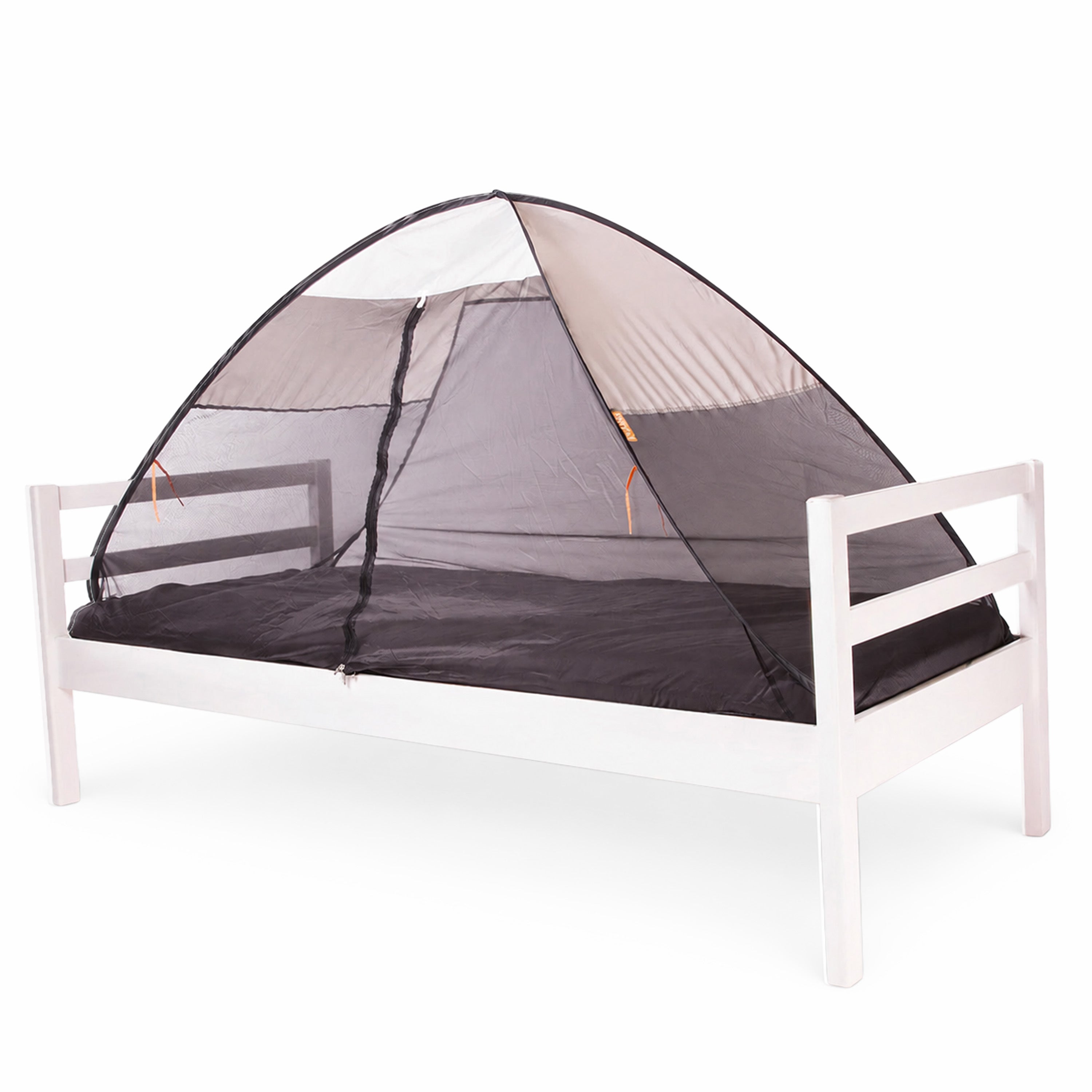 Bedtent Pop-Up Cream - 200x90cm - Hoogste kwaliteit Muggennet