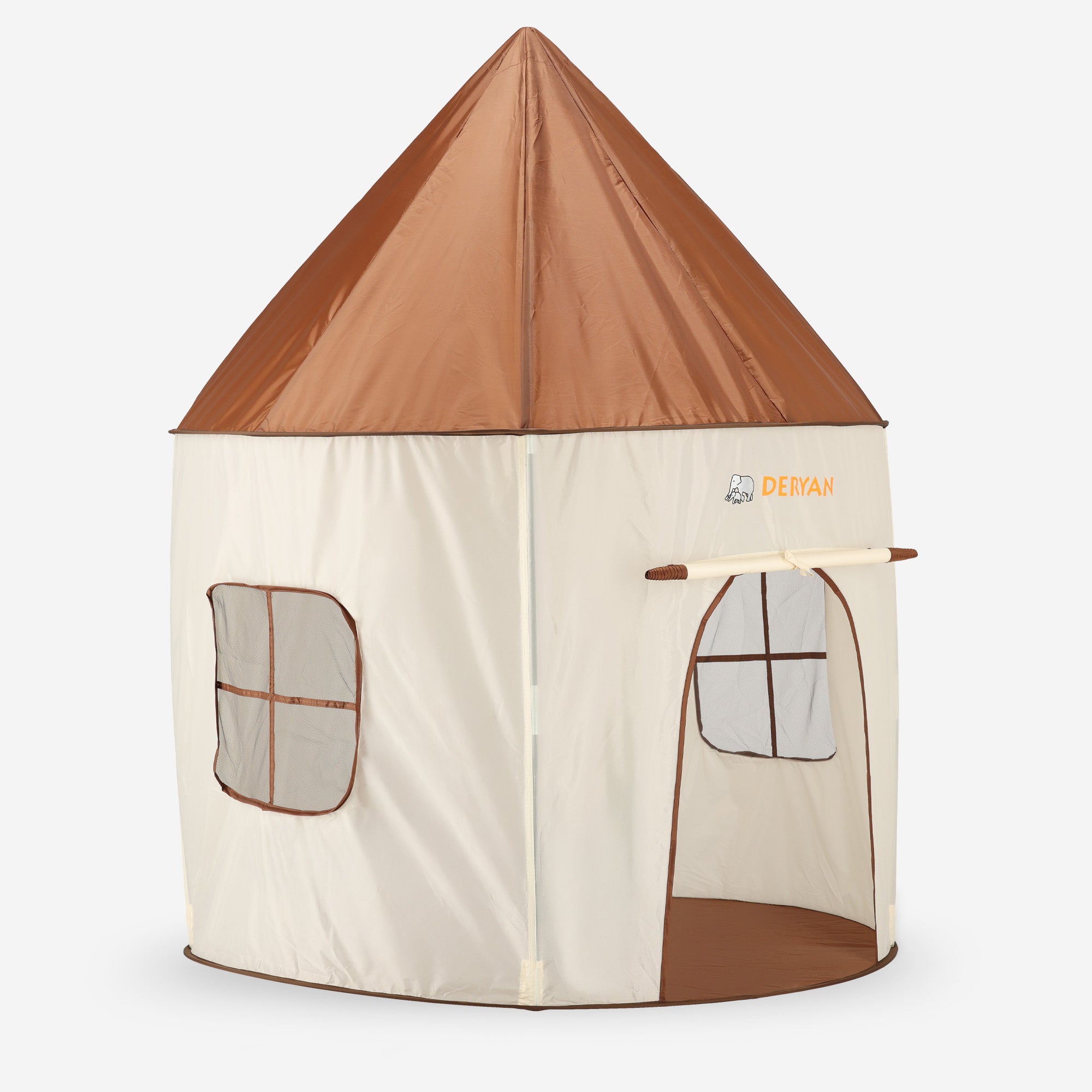 Deryan Speeltent Beige & Bruin