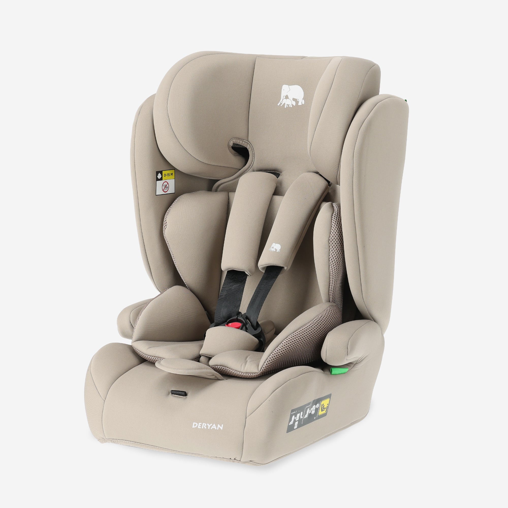 Carter Basic i-Size Autostoel 76-150 cm - 9-36 kg - Nougat