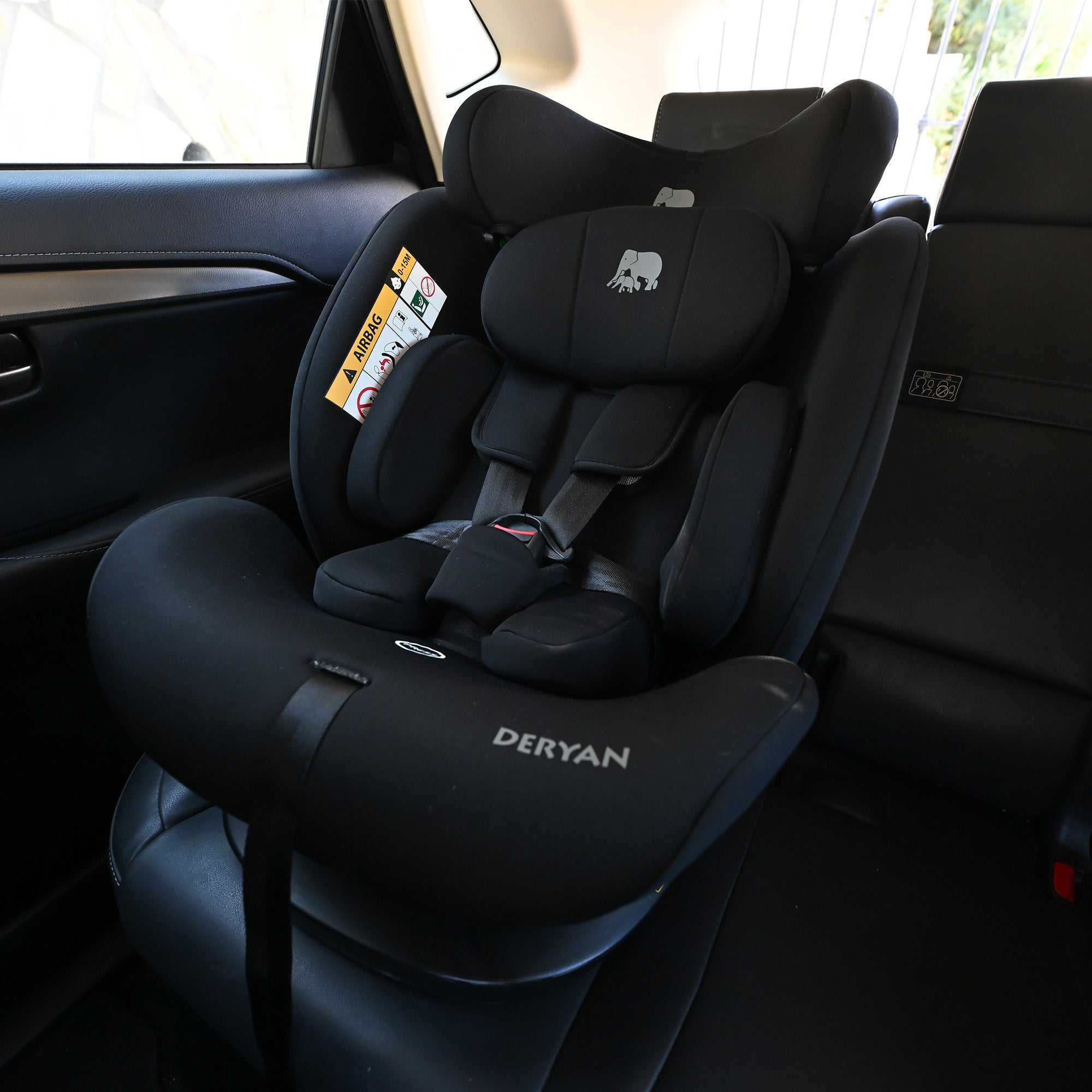 Clyde I-Size Autostoel - Geschikt vanaf 40 tot 150 cm - Groep 0/1/2/3 - Te bevestigen met gordel