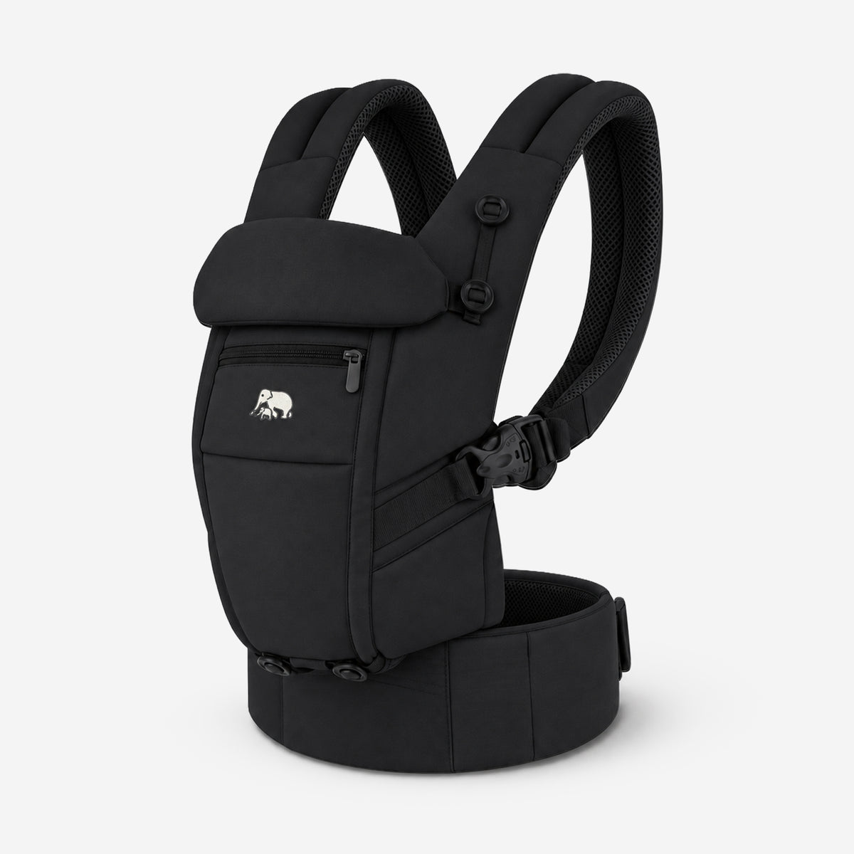 Deryan Ergonomische Draagzak - Buikdrager 4-in-1 - Zwart