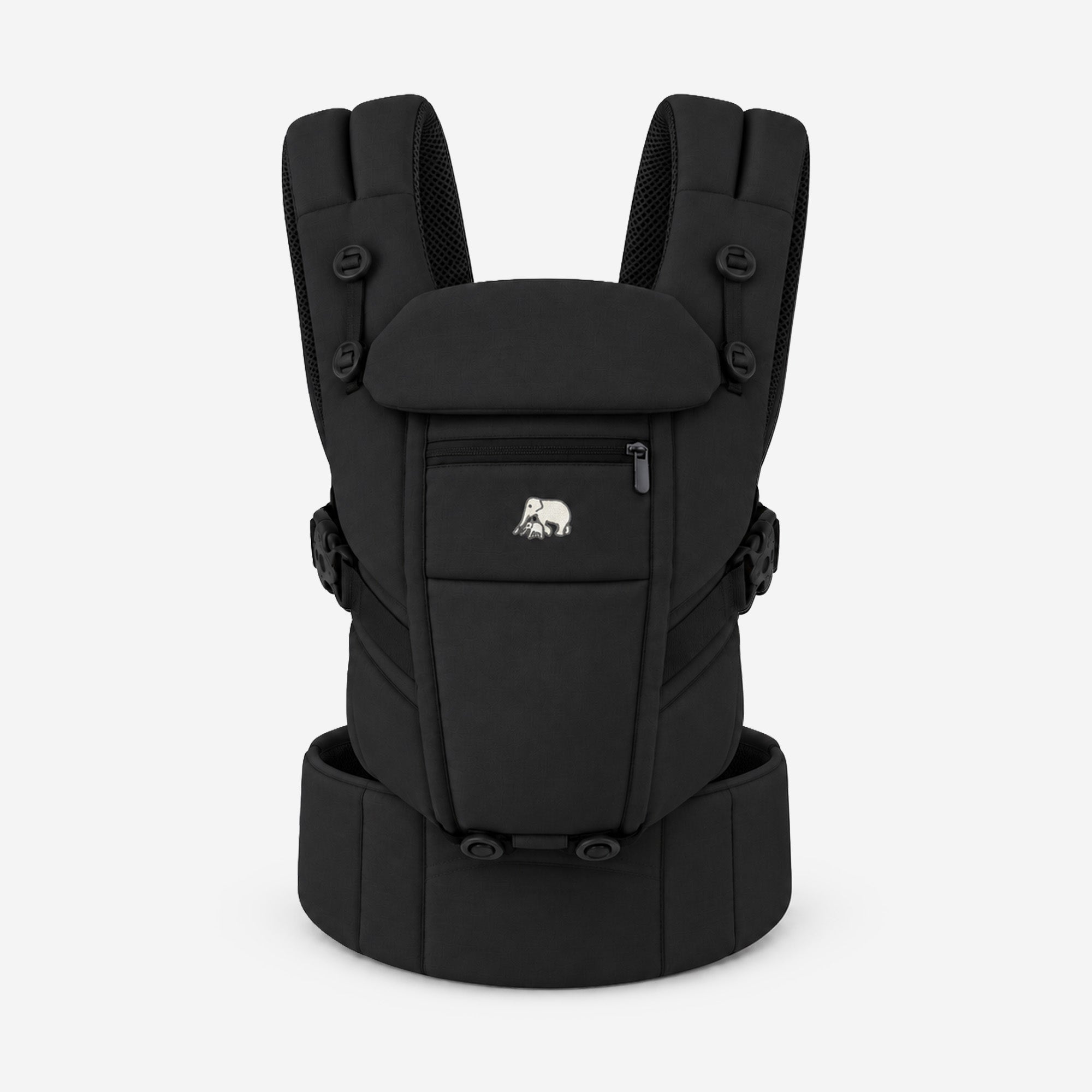 Deryan Ergonomische Draagzak - Buikdrager 4-in-1 - Zwart