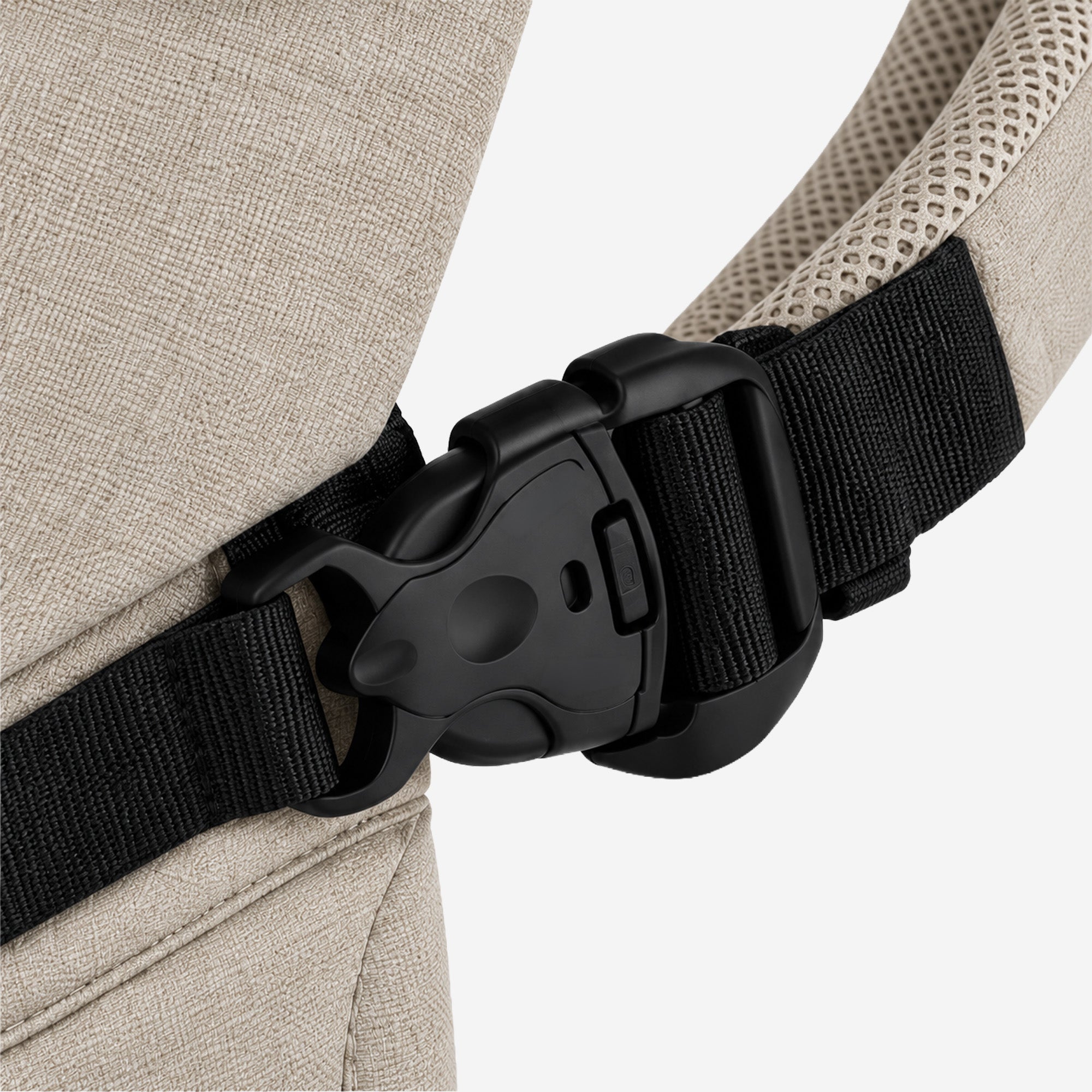 Deryan Ergonomische Draagzak - Buikdrager 4-in-1 - Cream