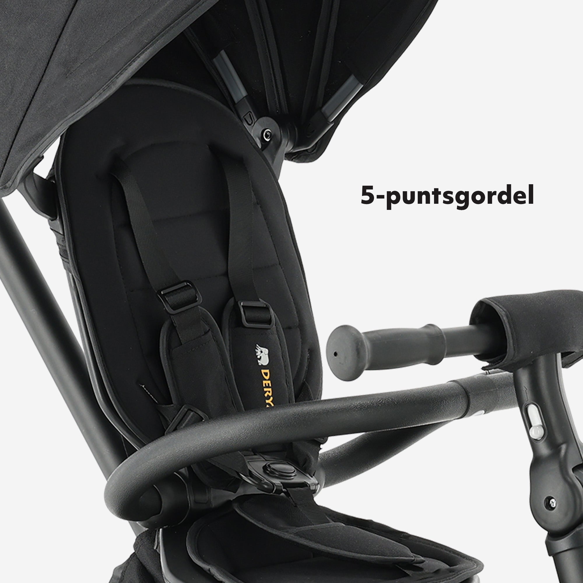 DERYAN Explorer tricycle black