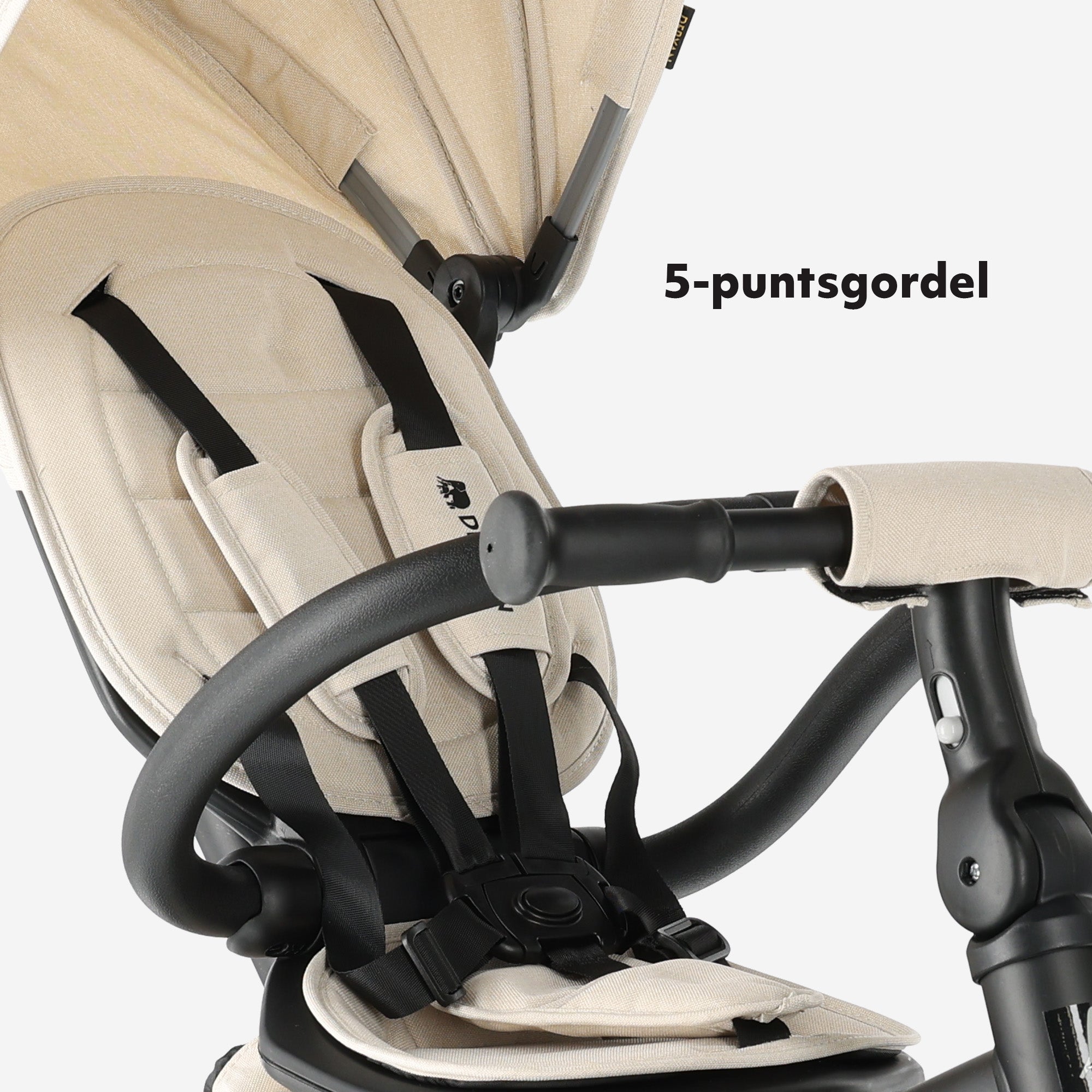 DERYAN Explorer tricycle cream