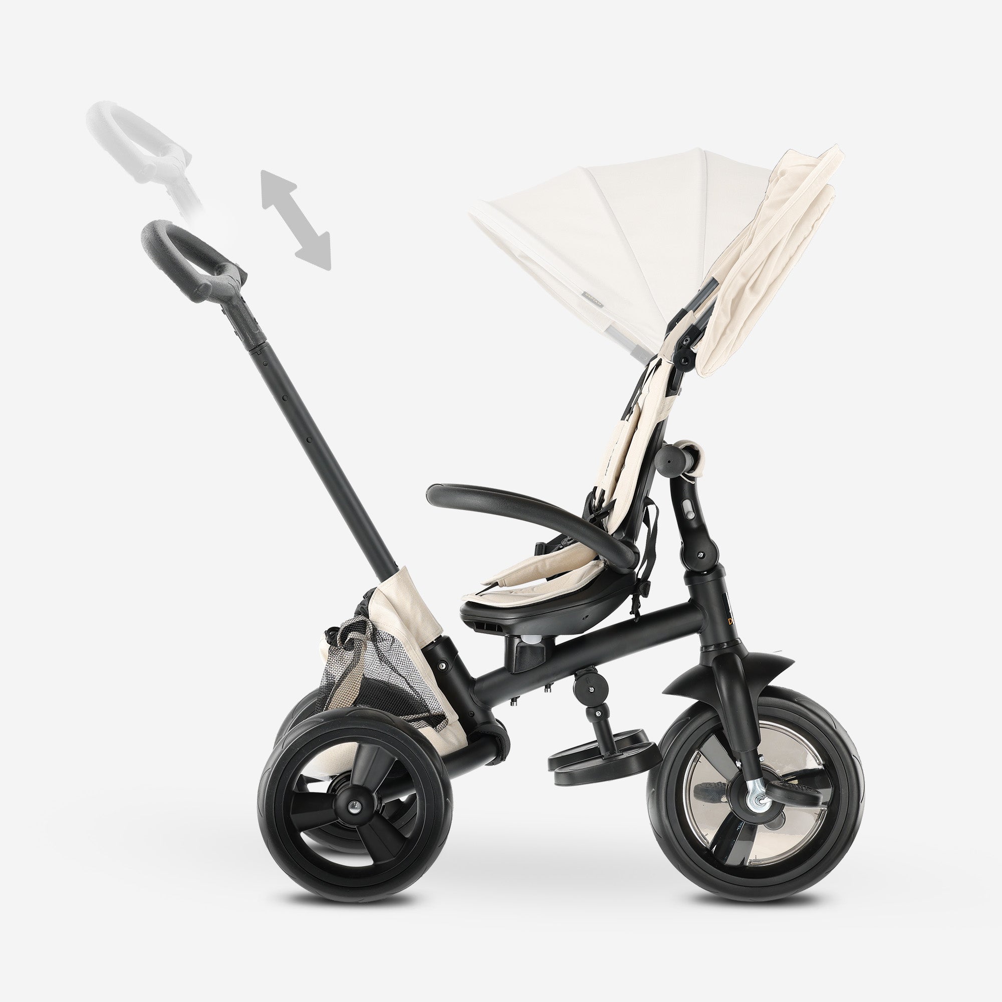DERYAN Explorer tricycle cream