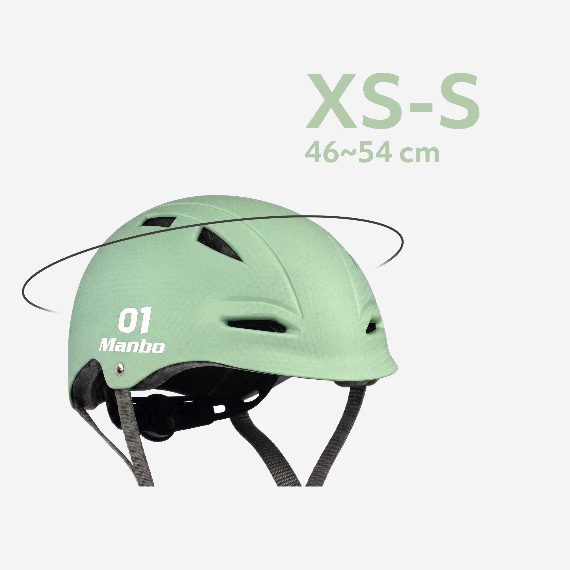 Qplay Kinderhelm - Veilige helm voor Kinderen - Maat S - Groen