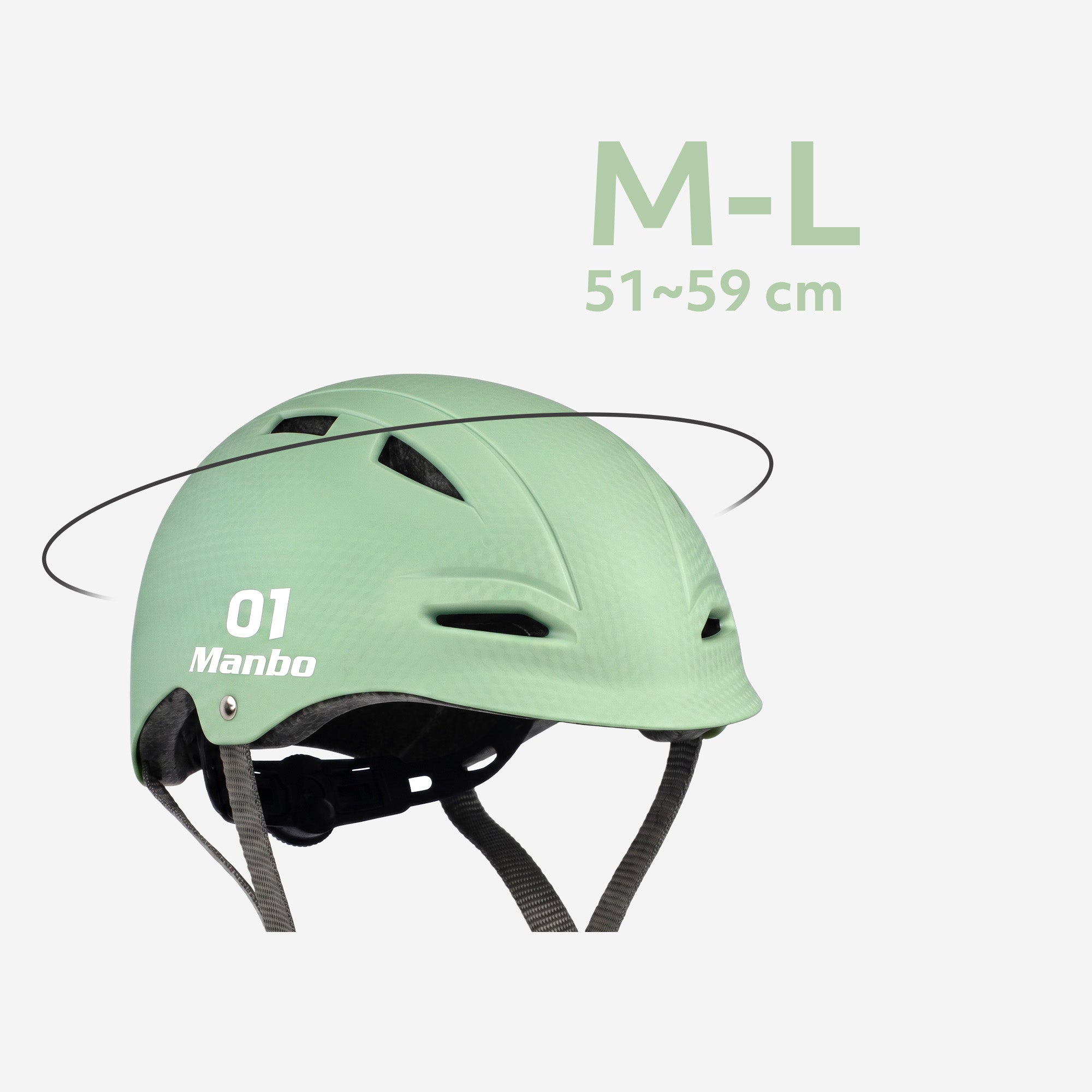 Qplay Kinderhelm - Veilige helm voor Kinderen - Maat M - Groen