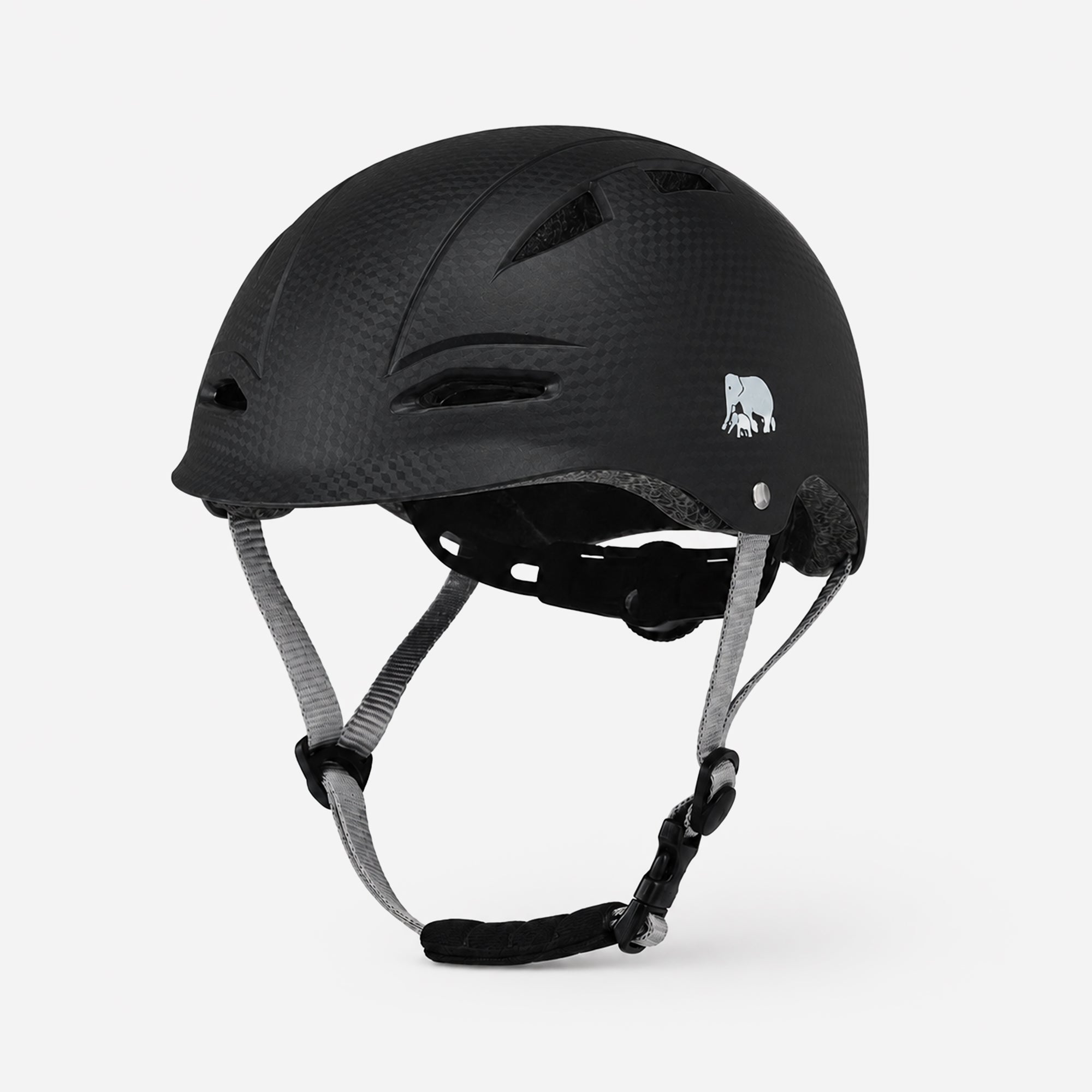 Kinderhelm Zwart - Maat M