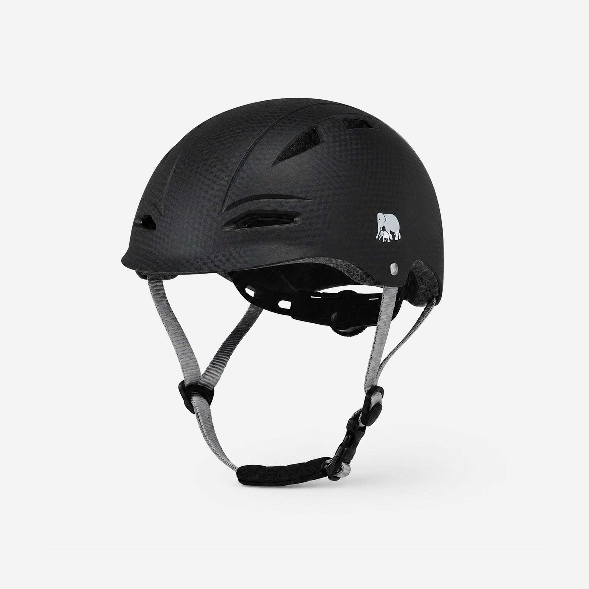 Kinderhelm Zwart - Maat S