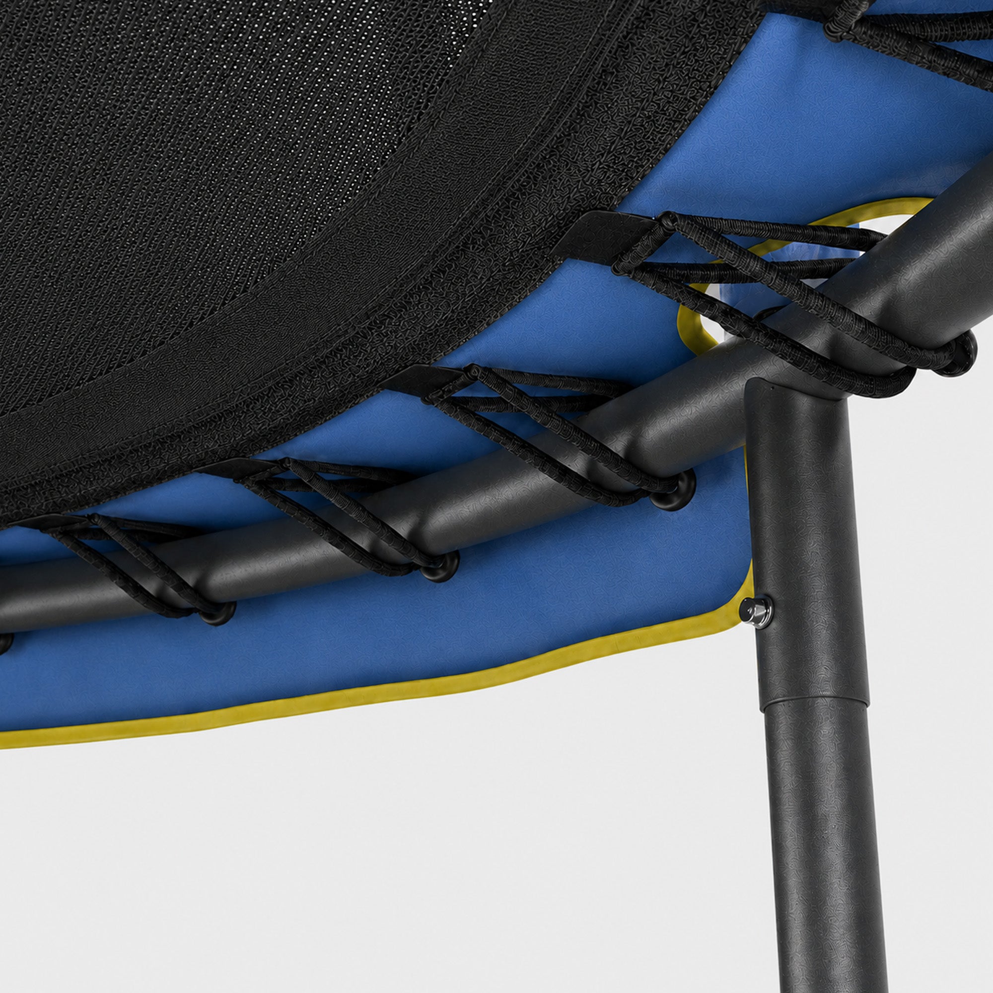Mooiys Indoor Kindertrampoline 140cm - Met Veiligheidsnet - Blauw