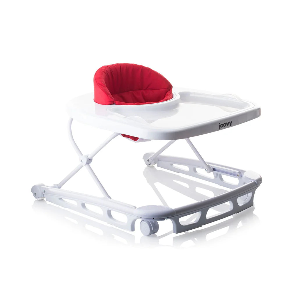 Joovy Spoon Luxe Loopstoel - Inklapbare Loopstoel - Rood (Outlet)