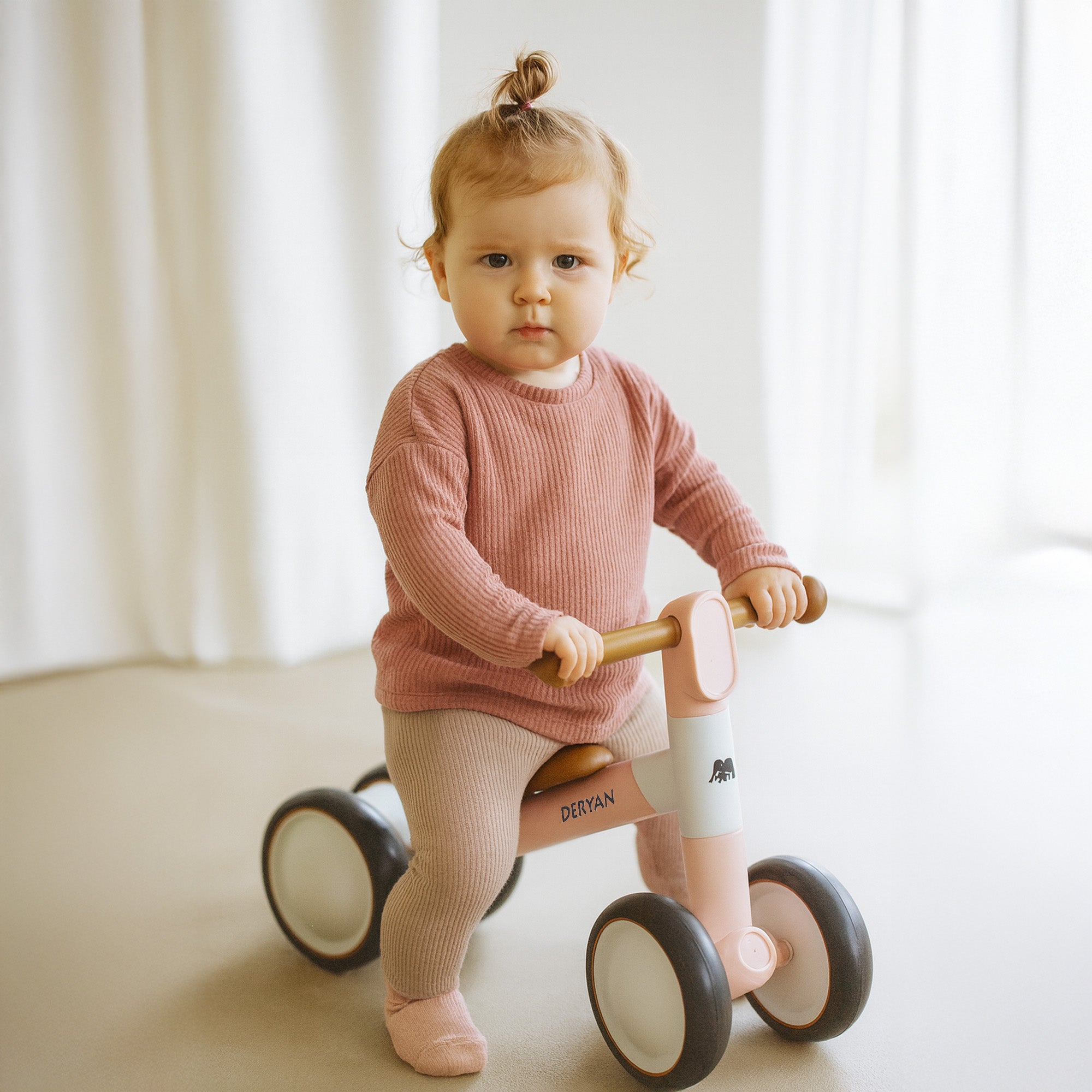 Milo Loopfiets - Speelgoed Vanaf 1 jaar - Roze