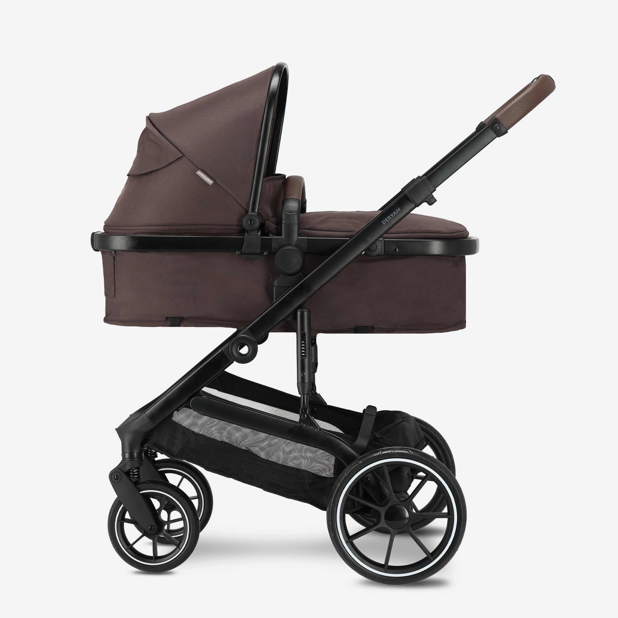 Noa 3-in-1 Kinderwagen Chocolate Brown