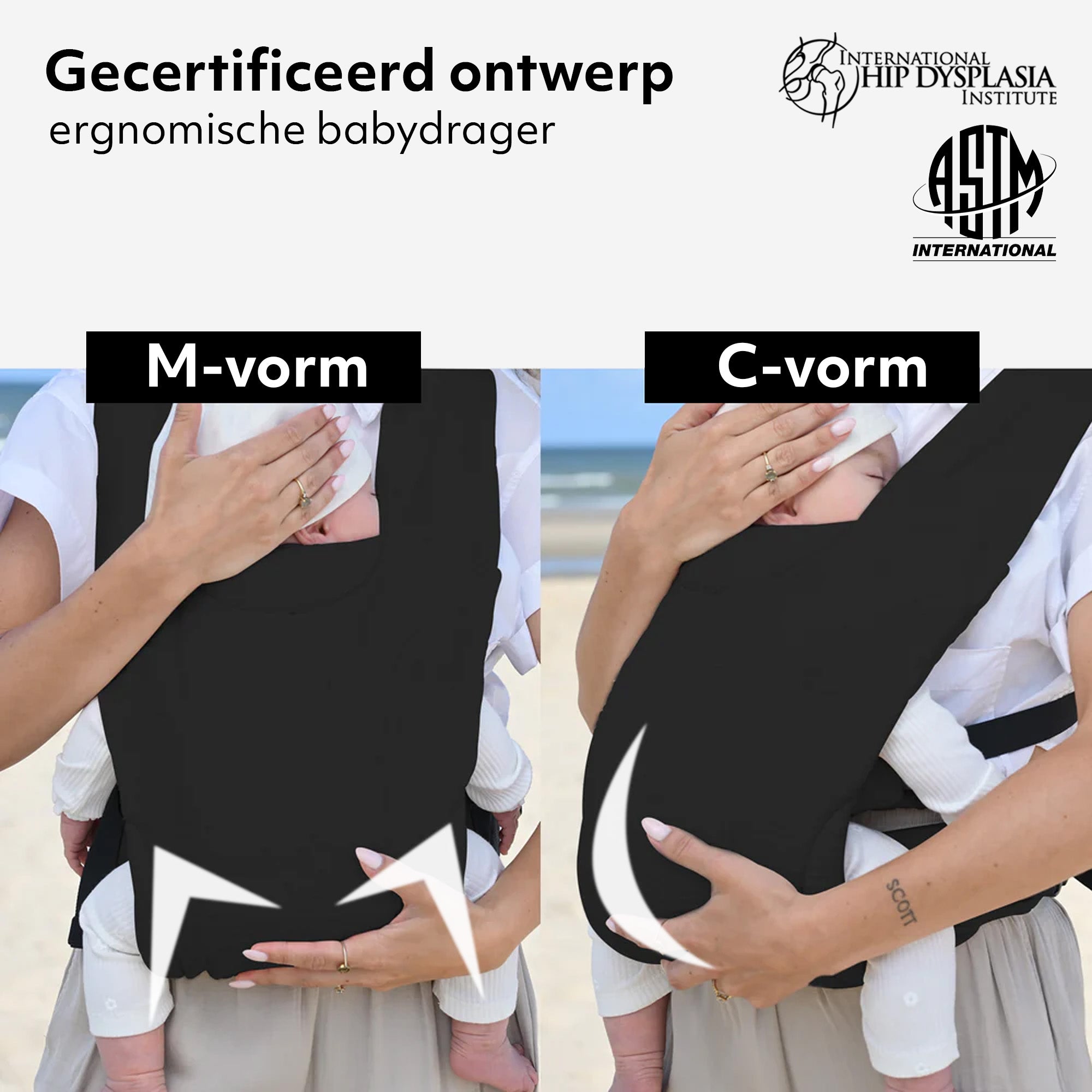 DERYAN Draagzak Nova Black