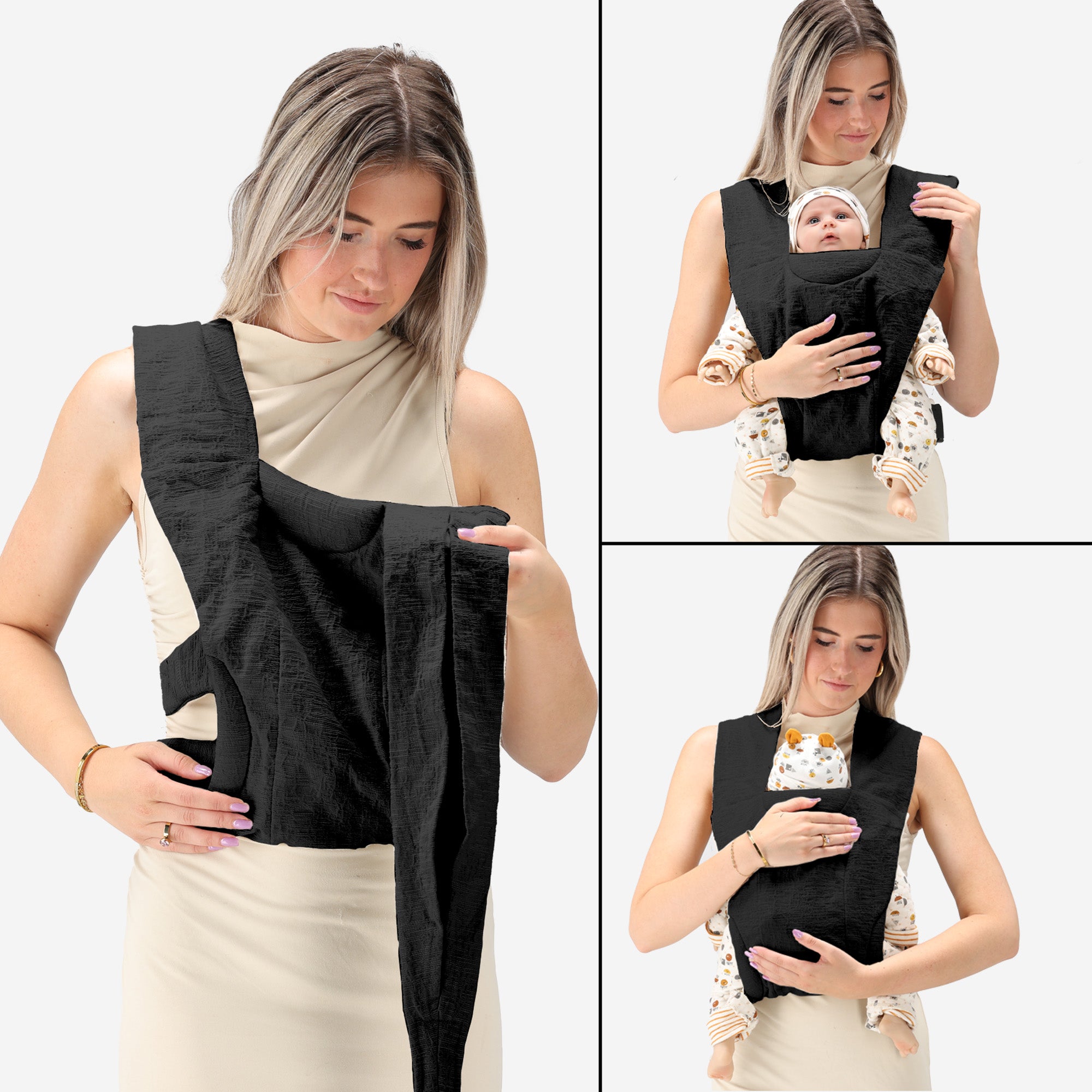 DERYAN Draagzak Nova Black