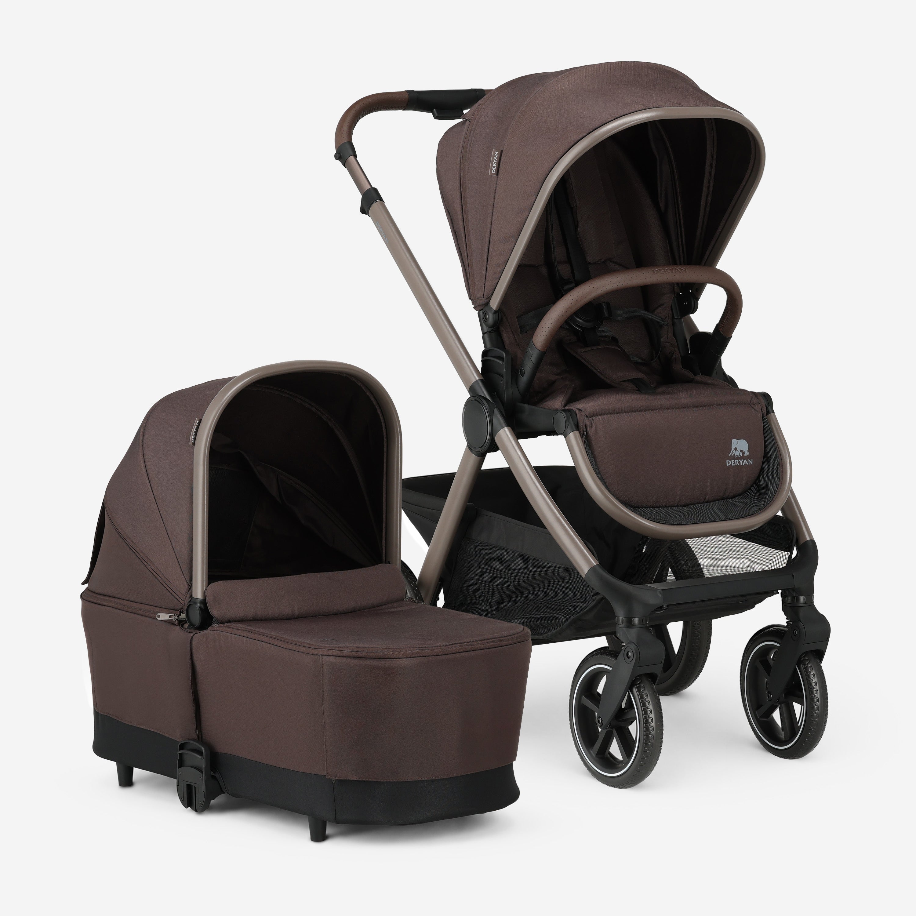 Naya 2-in-1 Kinderwagen Chocolate