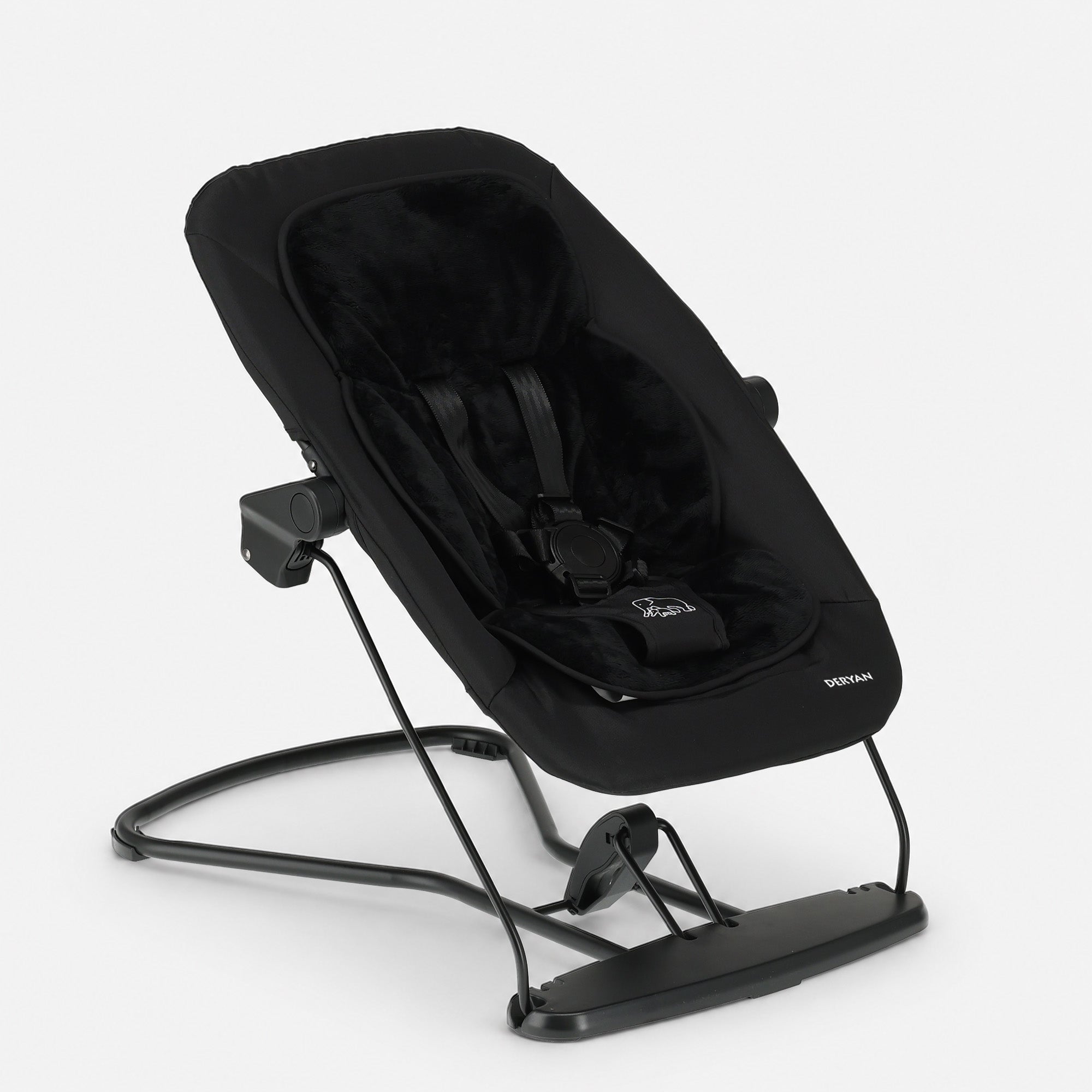 Oak Luxe Kinderstoel met Bouncer - Donkerbruin
