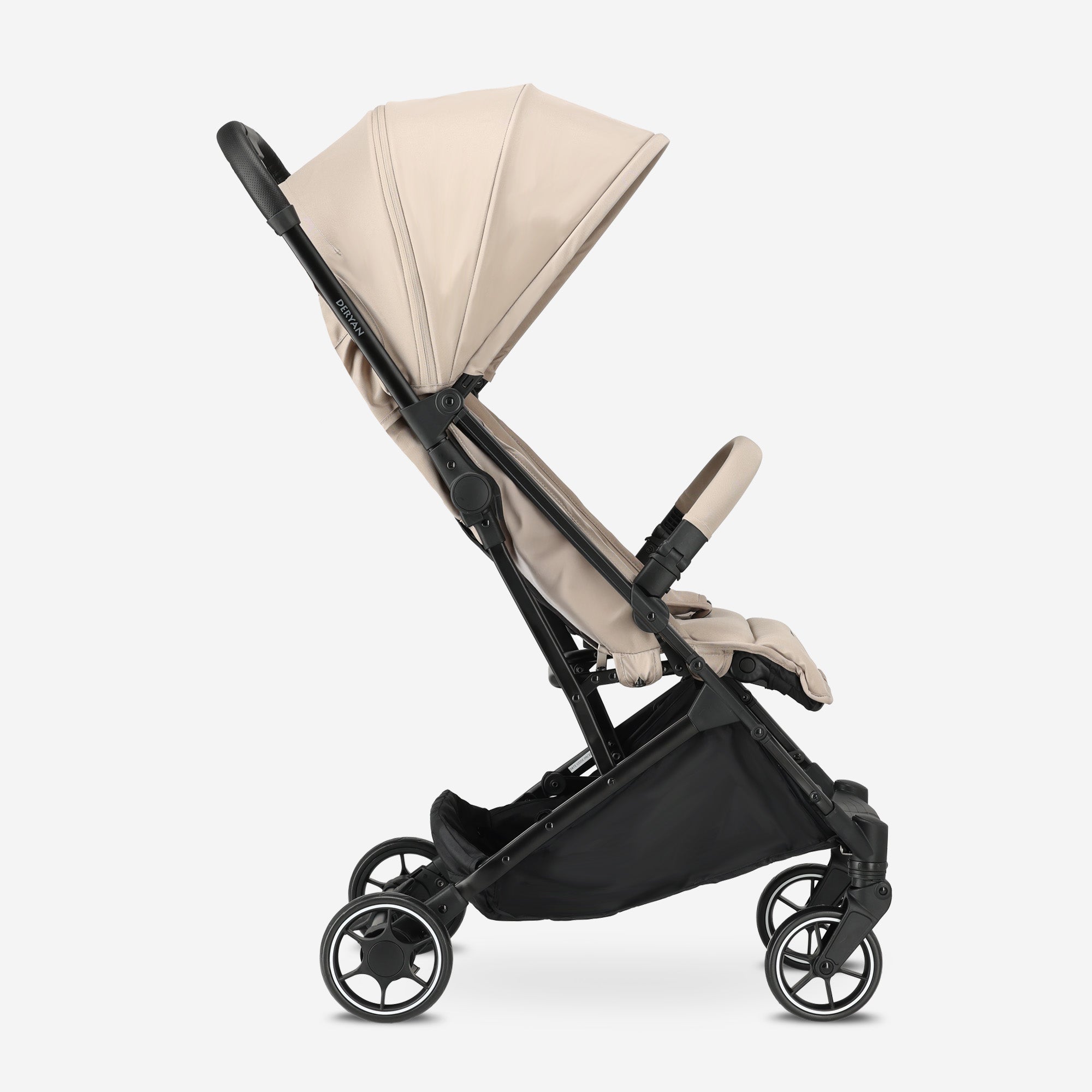 Deryan Airplane Buggy – Inclusief regenhoes en transporttas - Nougat
