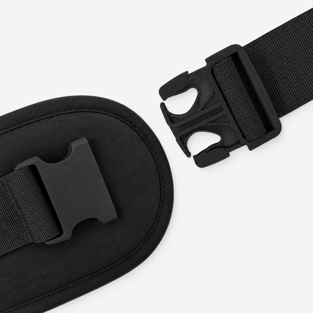 Deryan Pack Basic Luxury Hip Carrier - Baby and Toddler Hip Seat - Baby Carrier Black