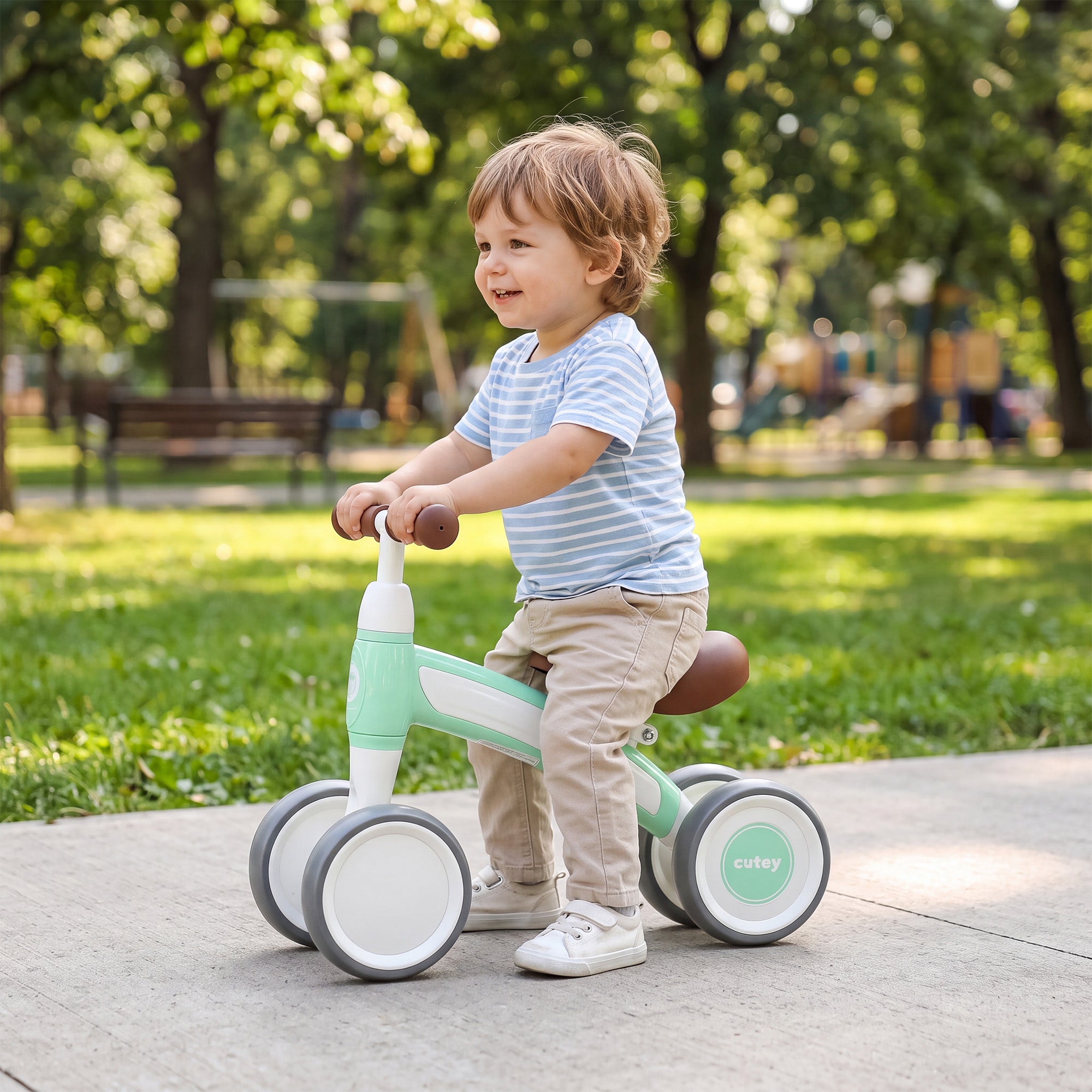 QPlay Loopfiets Cutey Mint