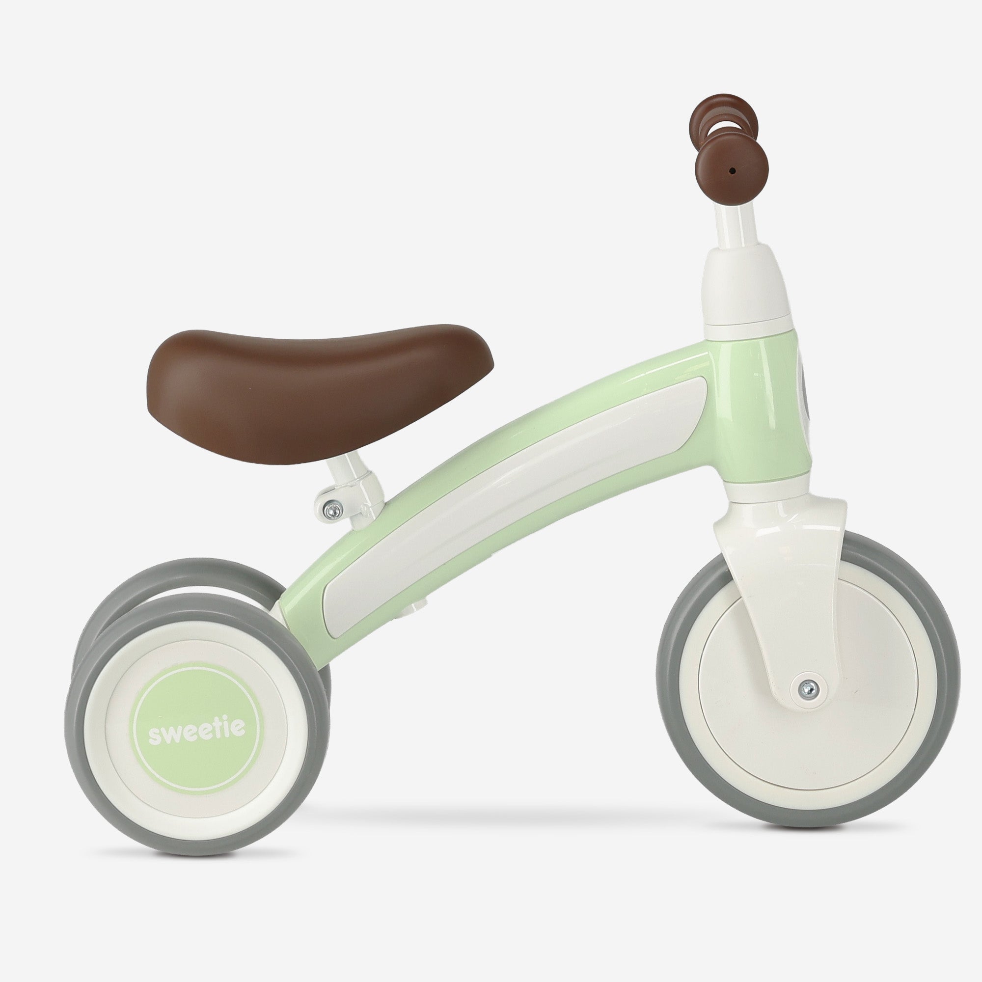 Qplay Sweetie Loopfiets - Driewieler 1-3 Jaar - Peuterfiets - Mint