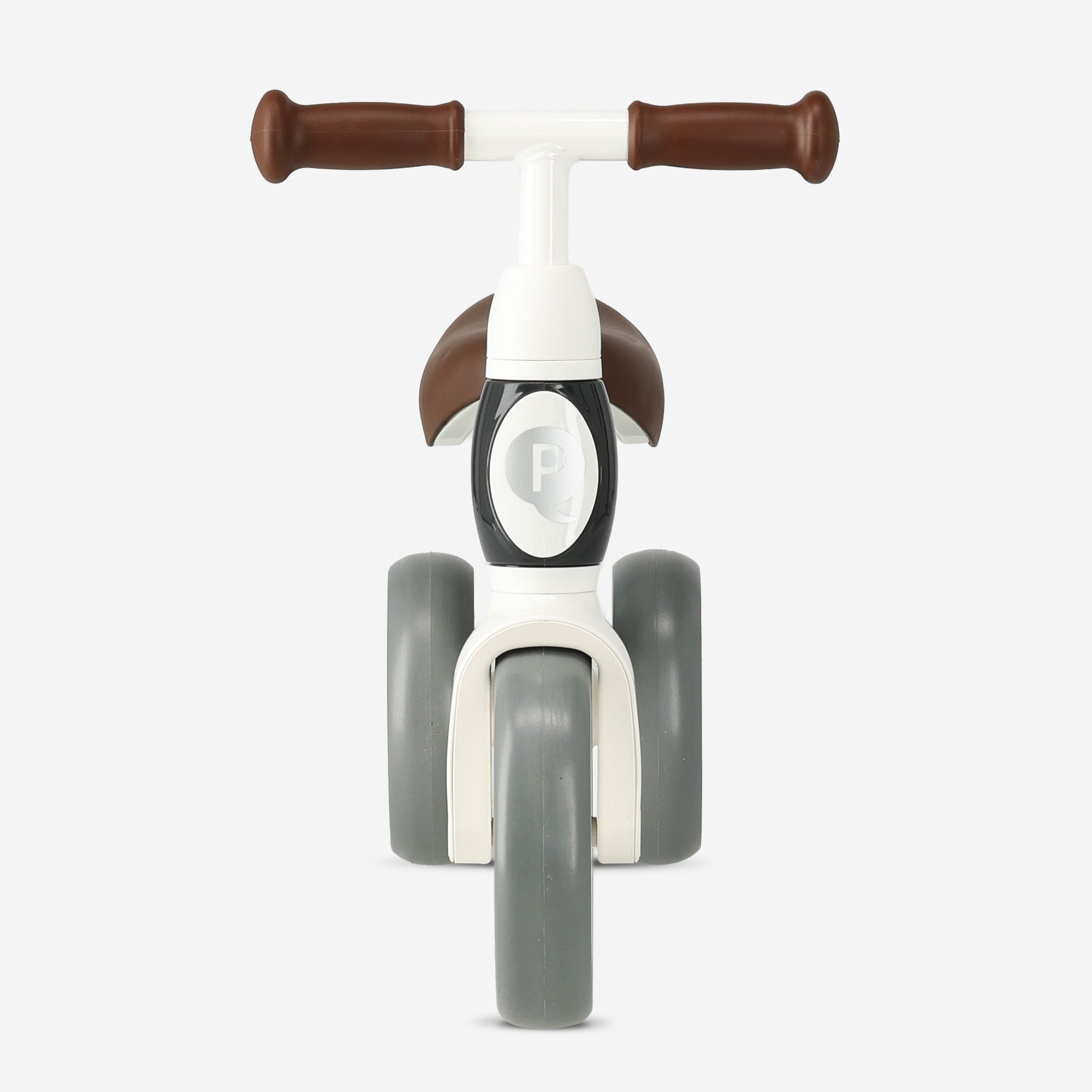 Qplay Sweetie Loopfiets - Driewieler 1-3 Jaar - Peuterfiets - Grijs