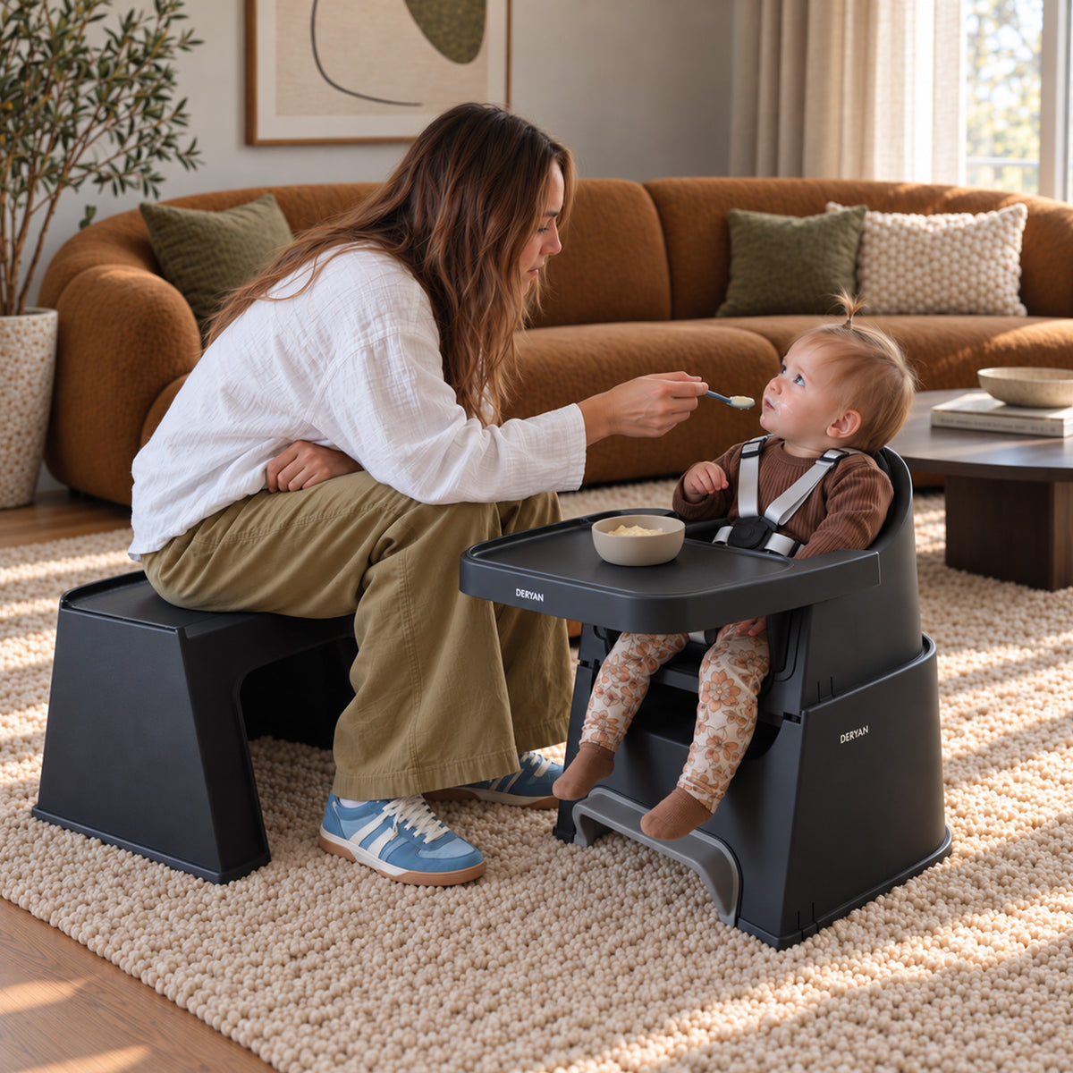 Deryan Quuby Kinderstoel - 5-in-1 Kinderstoel - Meegroeistoel