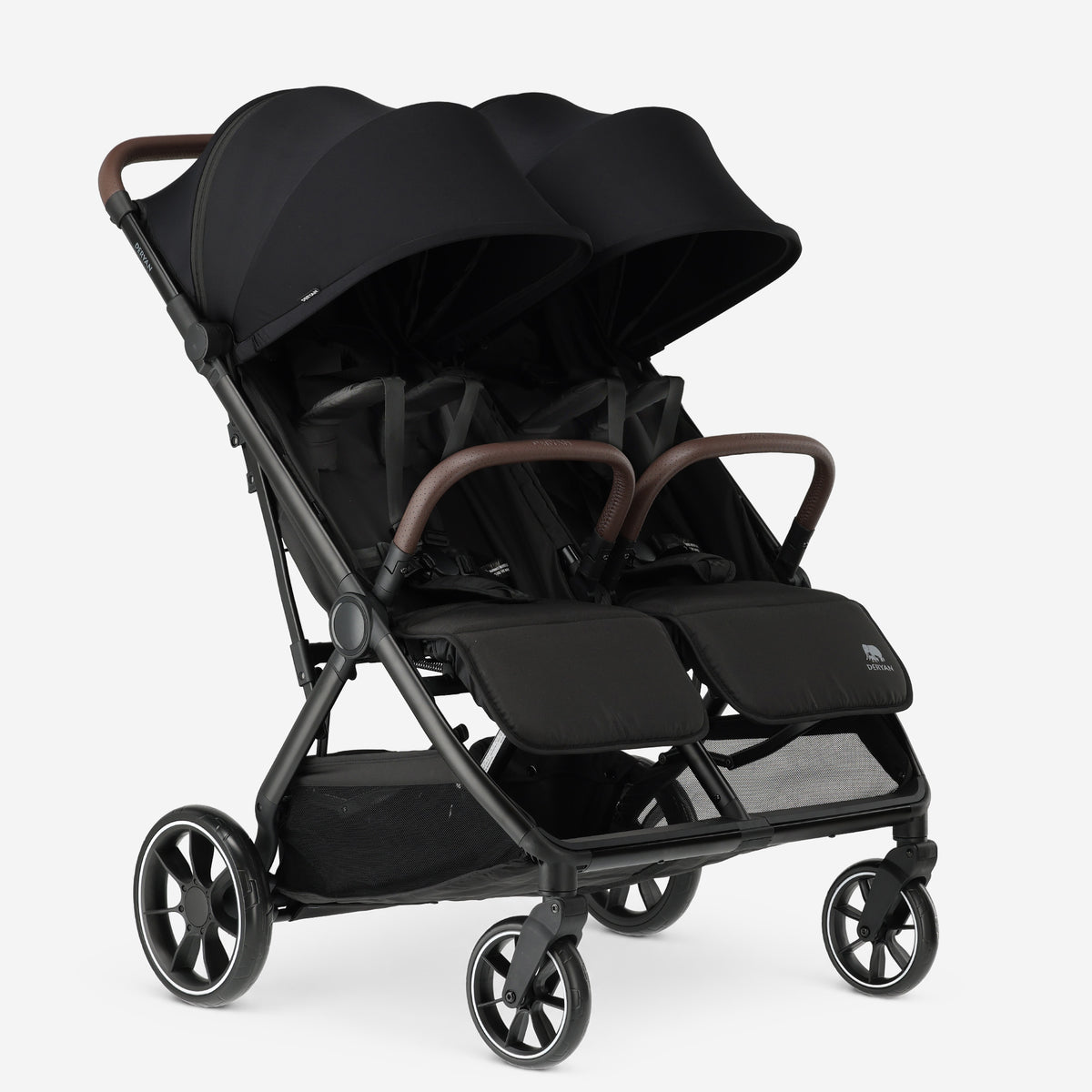 DERYAN Rolo Duo Stroller X2 Black V2