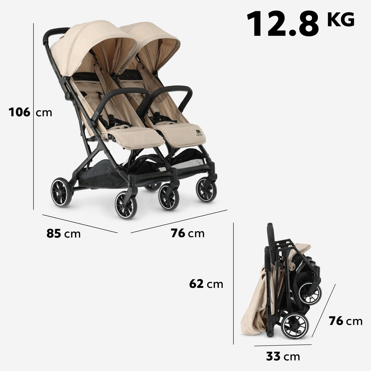 Rolo DuoBuggy X2 Nougat