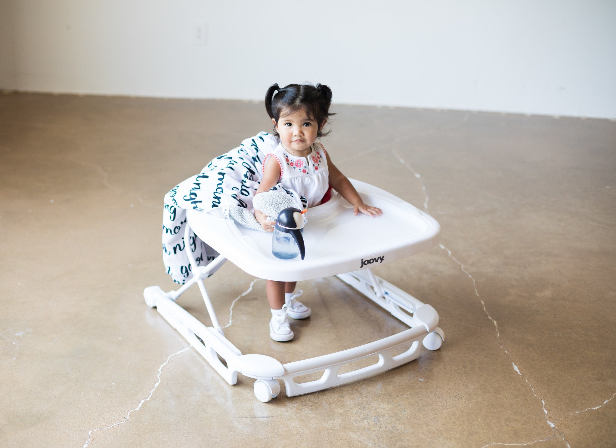Joovy Spoon Luxe Loopstoel - Inklapbare Loopstoel - Groen (Outlet)