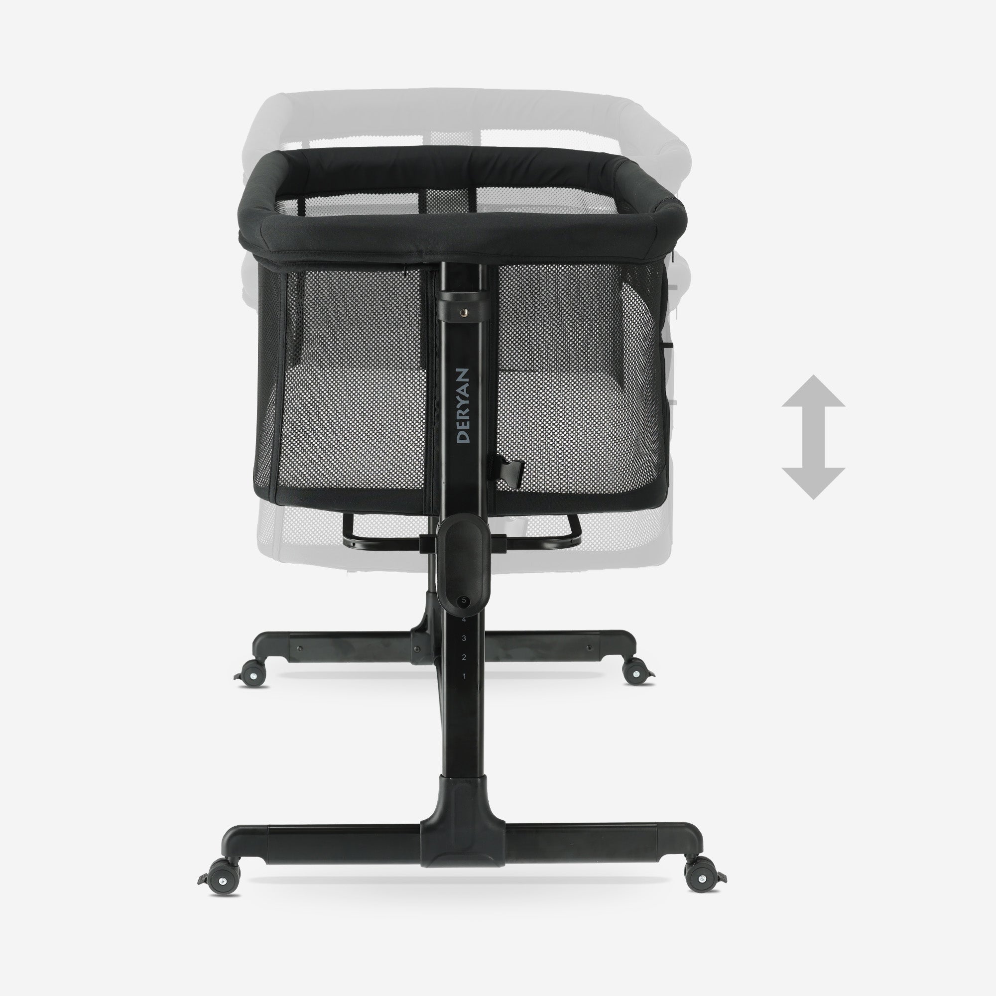 Co-Sleeper Snoozy Wieg - Zwart