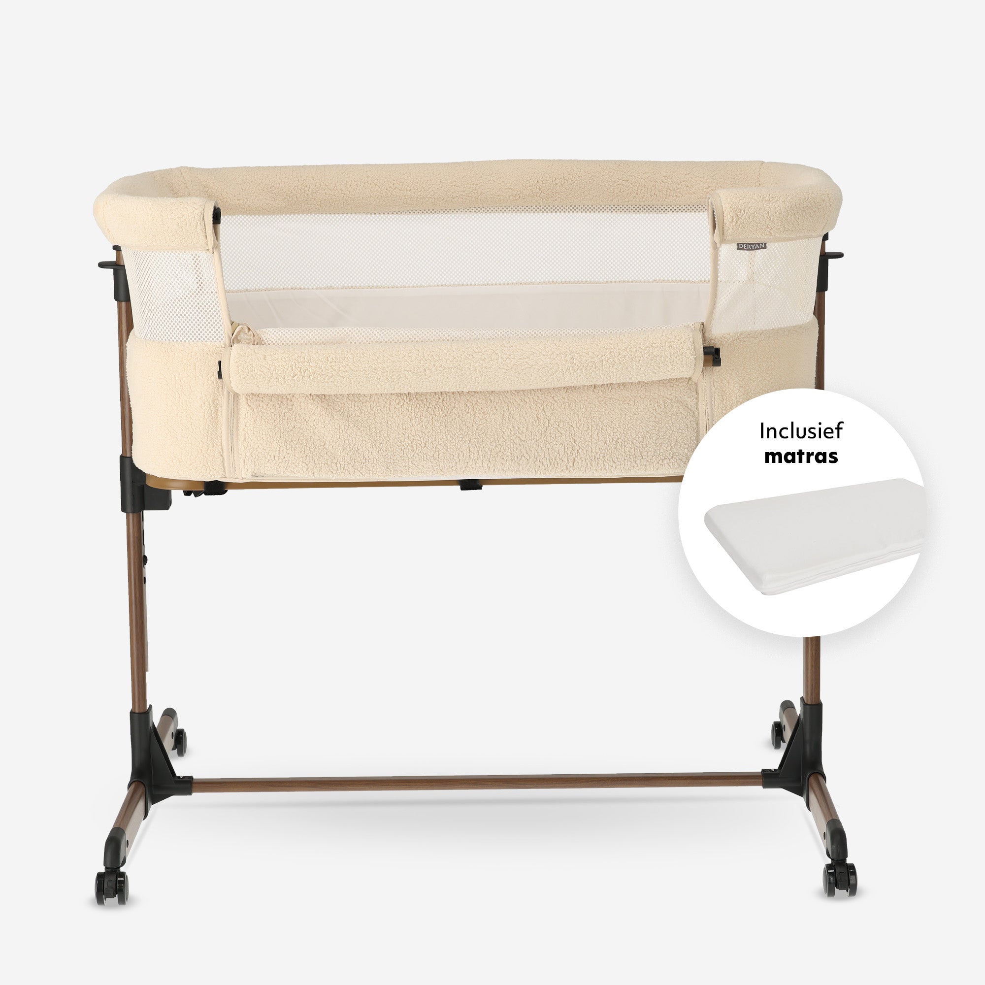 Co-Sleeper Snoozy Wieg - Teddy Nougat