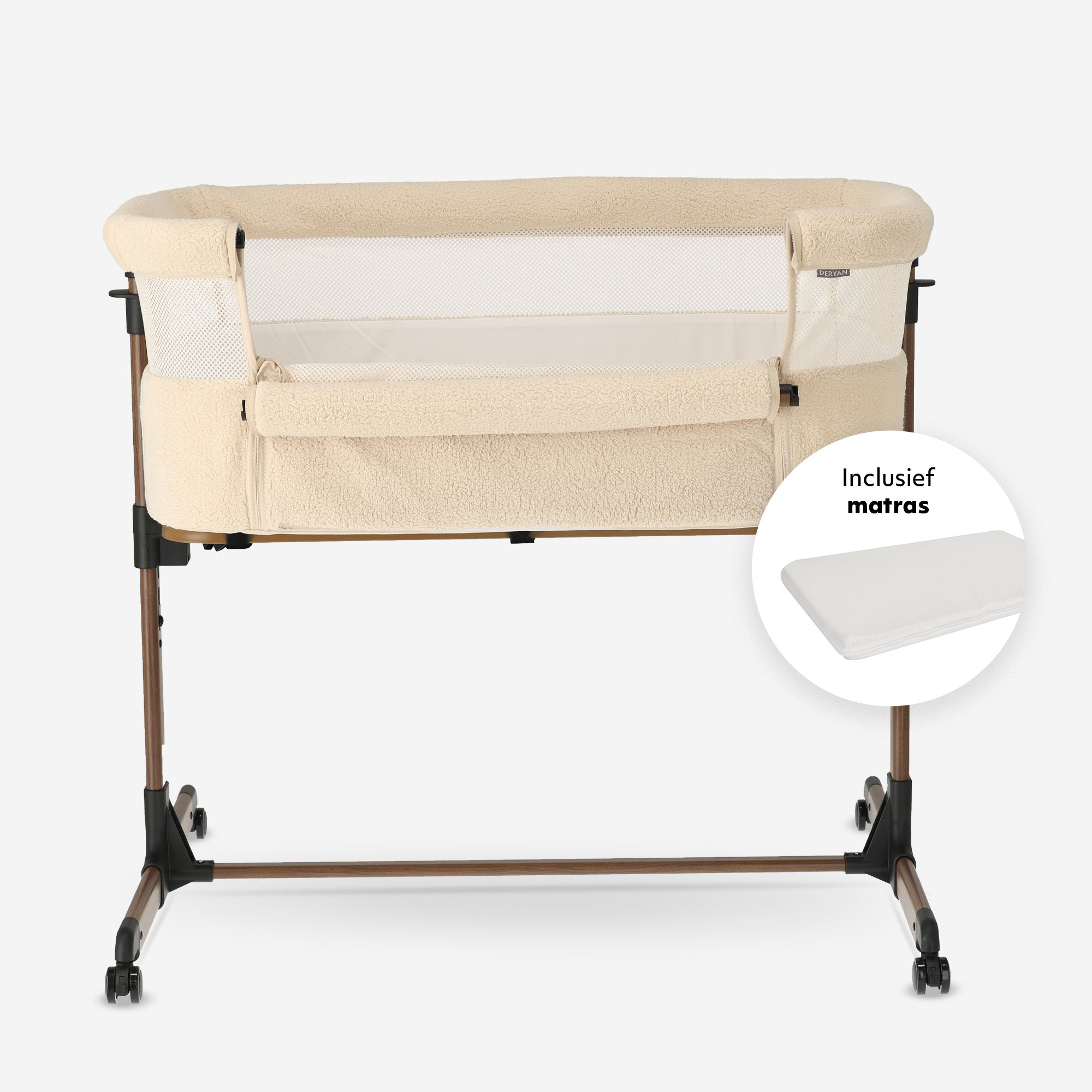 Co-Sleeper Snoozy Wieg - Teddy Nougat