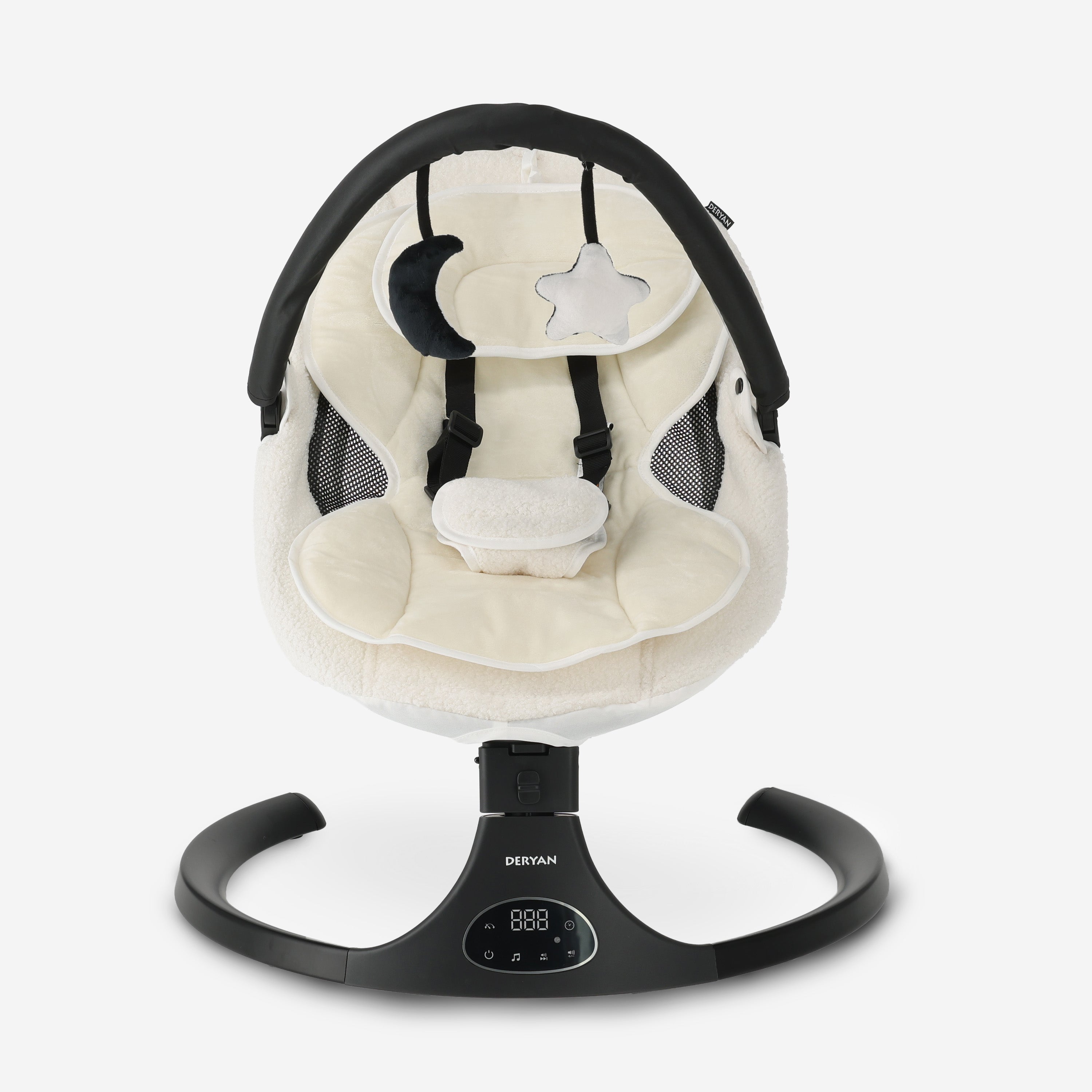 Teddy Elektrische Wipstoel - Baby Schommelstoel - Wit