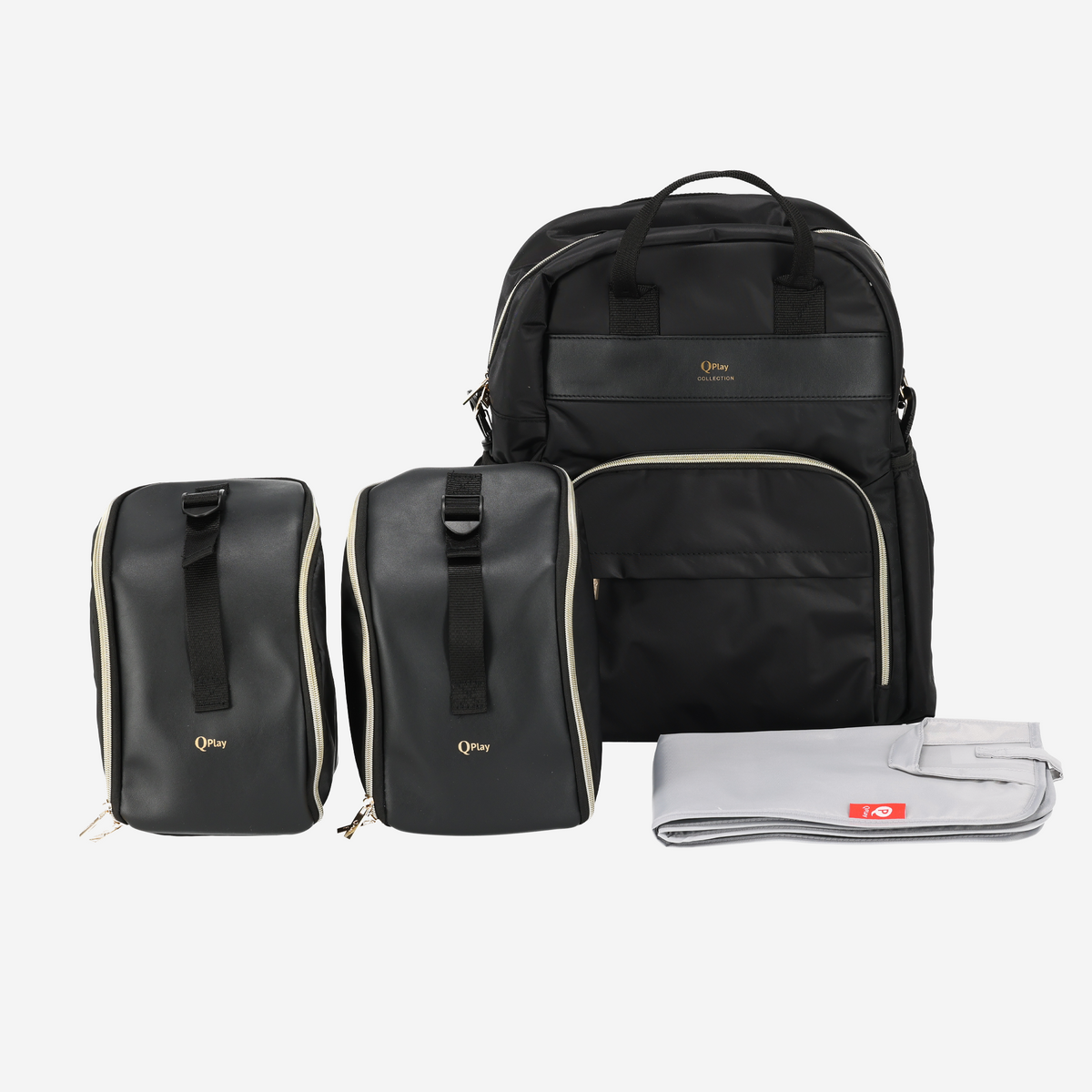 Qplay Luiertas Set Zwart